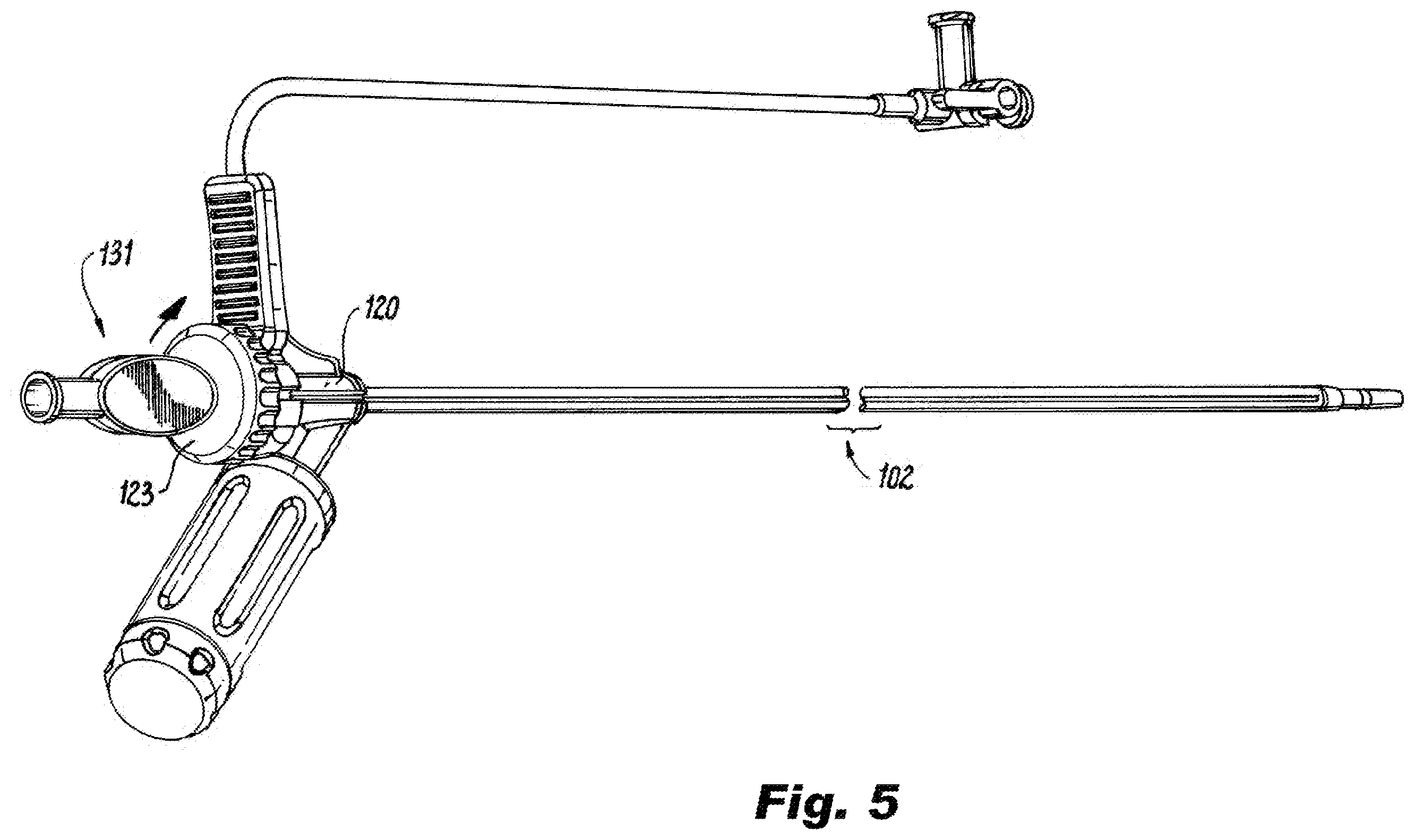 Patent US12551665 Figure 4 – Deflectable peel away sheath