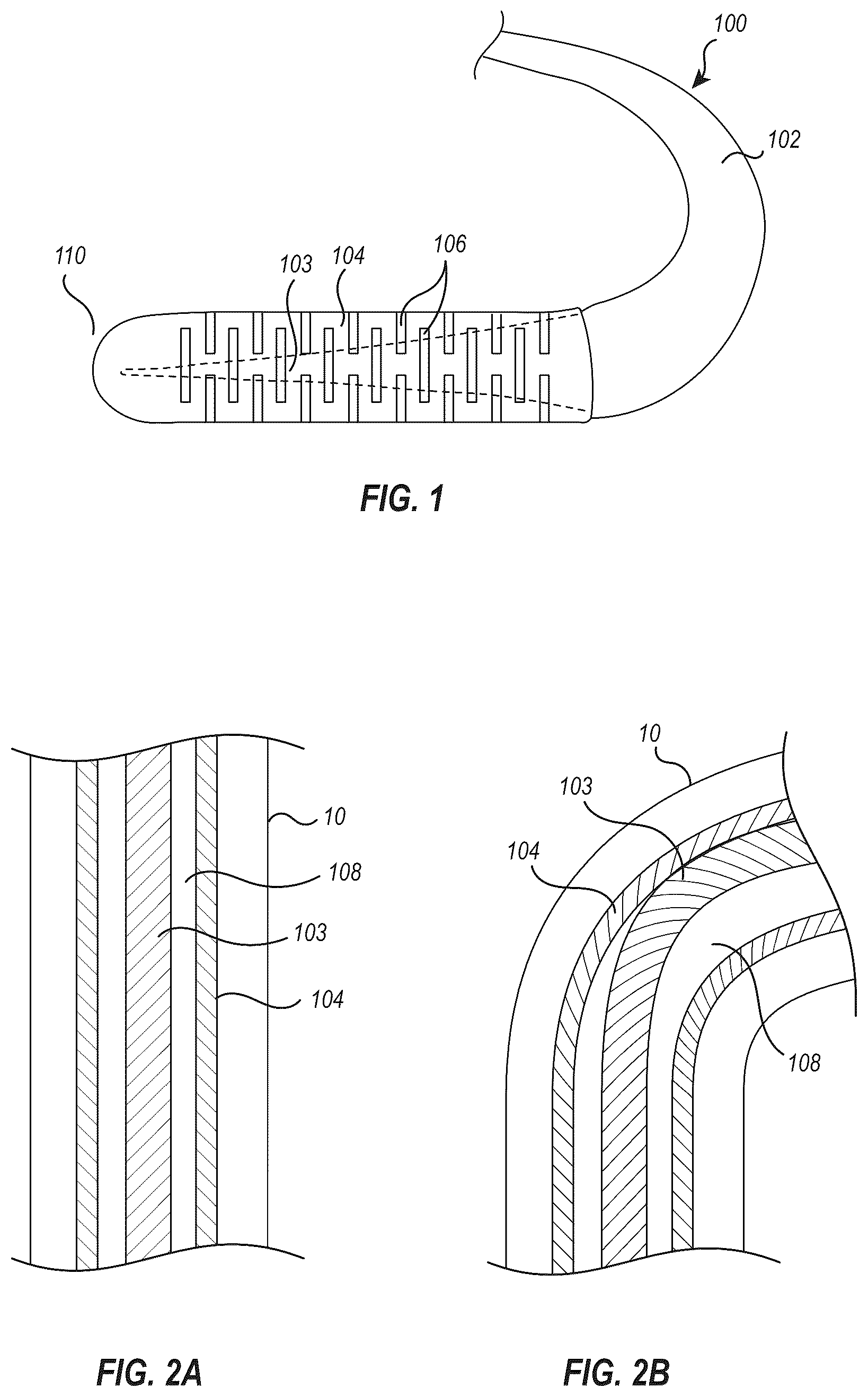 Patent US12551666 Figure 1 – Guidewire with core centering mechanism