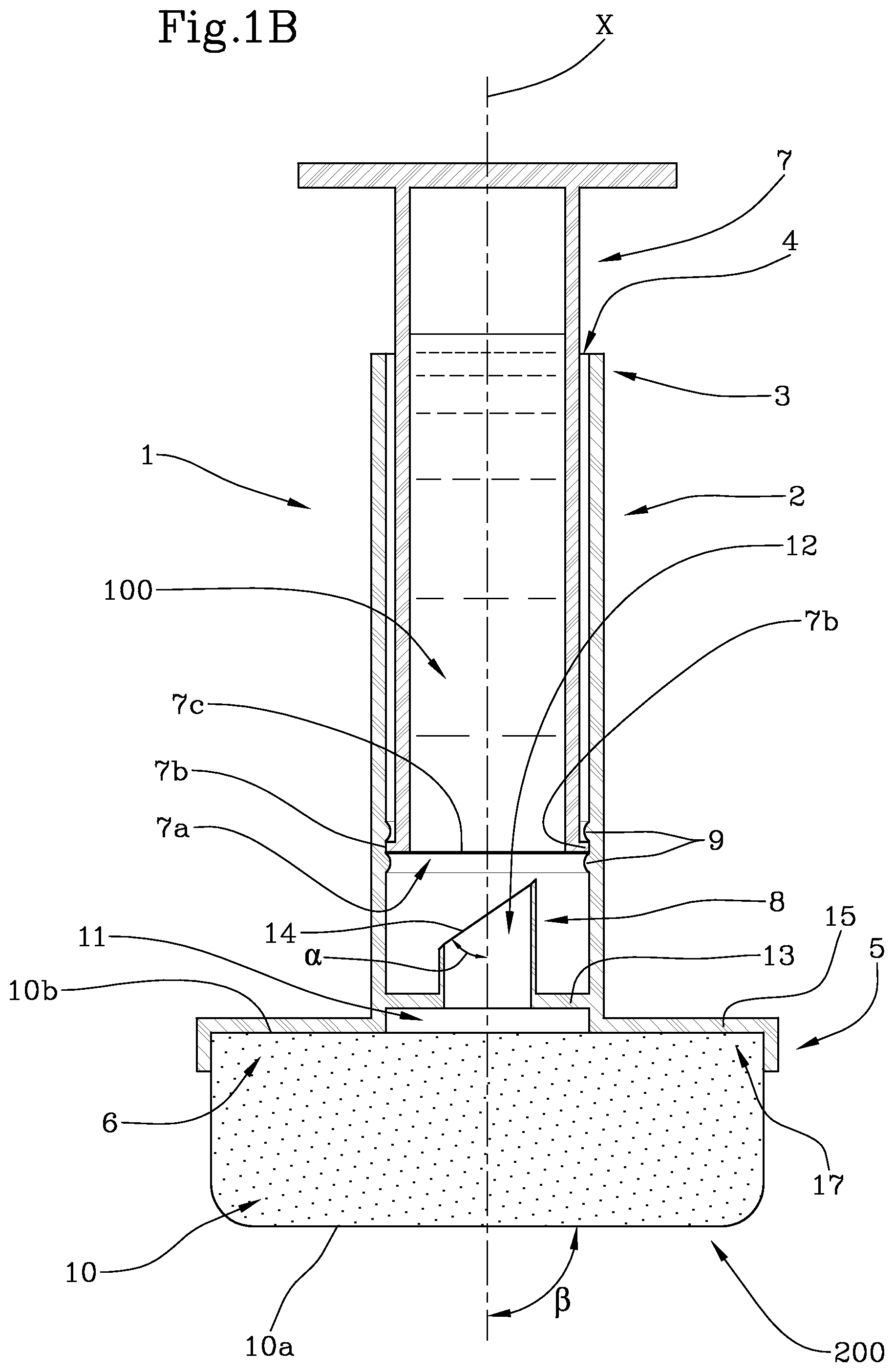Patent US12551675 Figure 2 – Device for applying liquid medical substances