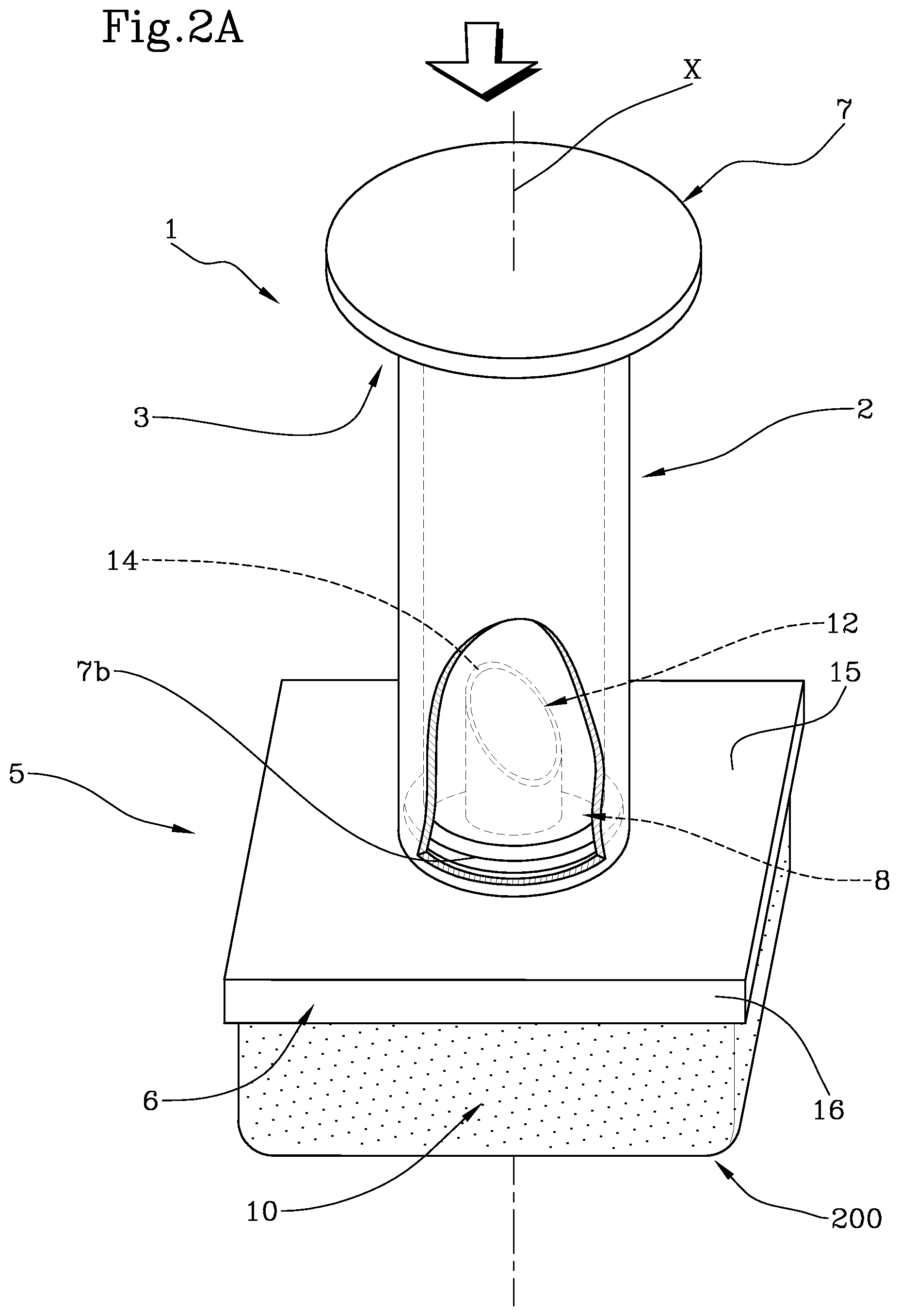 Patent US12551675 Figure 3 – Device for applying liquid medical substances
