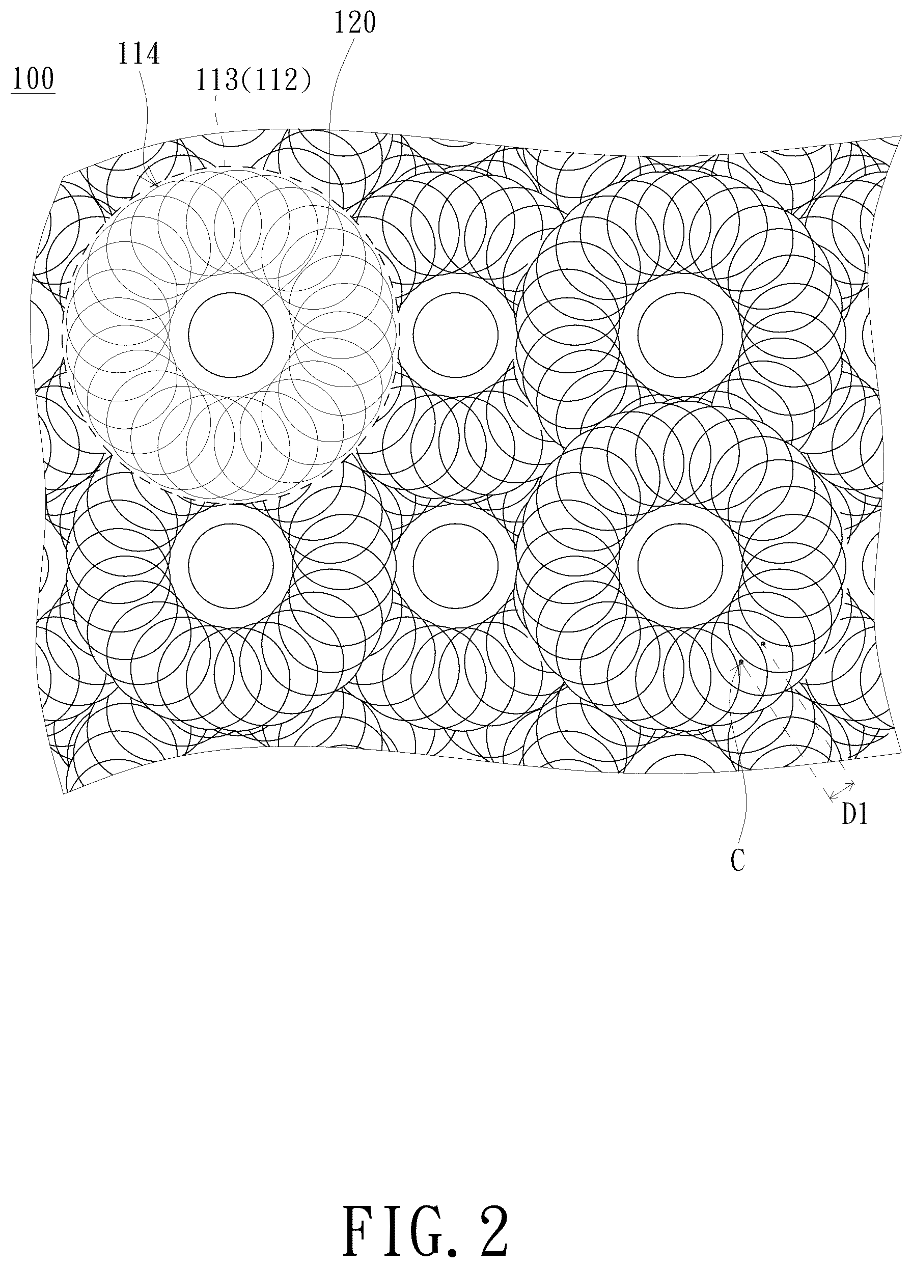 Patent US12551676 Figure 2 – Microneedle device