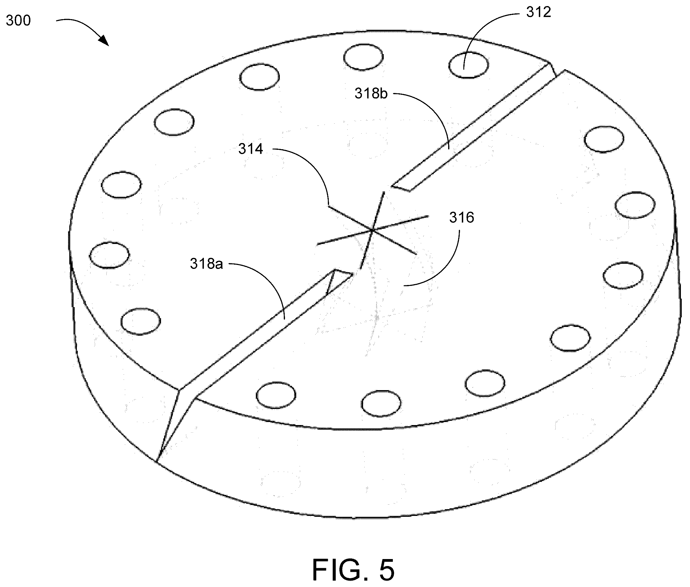 Patent US12551677 Figure 5 – Peel away hemostasis valve