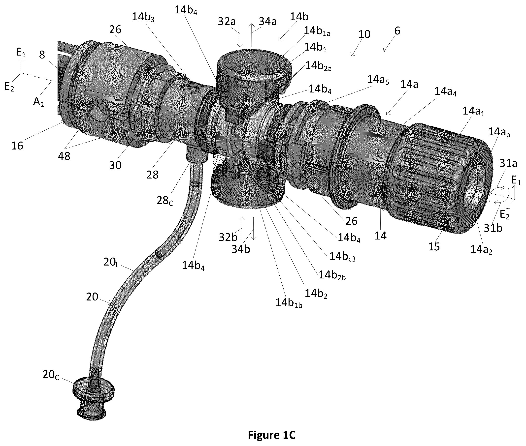 Patent US12551678 Figure 2 – Valve systems and steering systems for catheters and methods of use