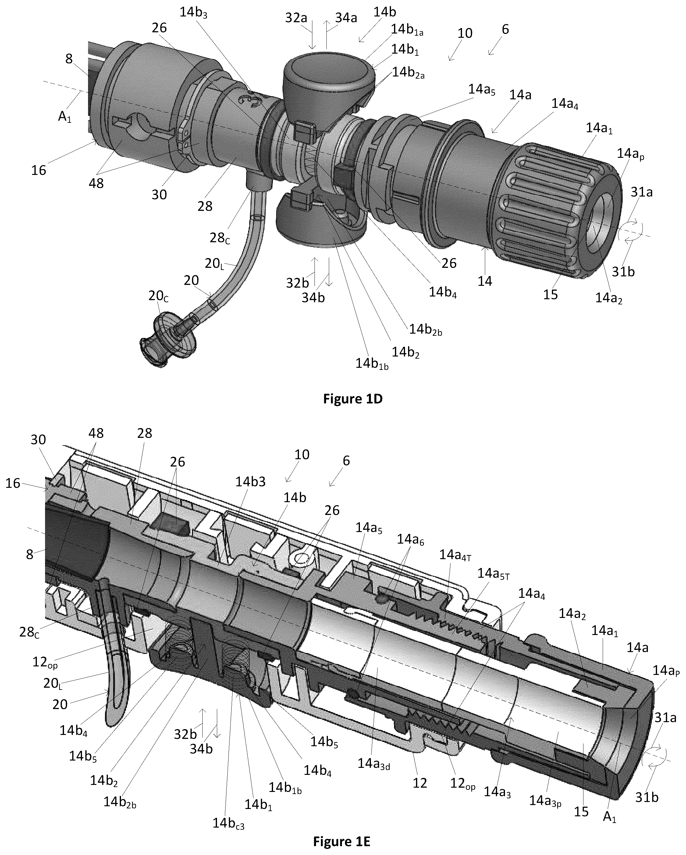 Patent US12551678 Figure 3 – Valve systems and steering systems for catheters and methods of use