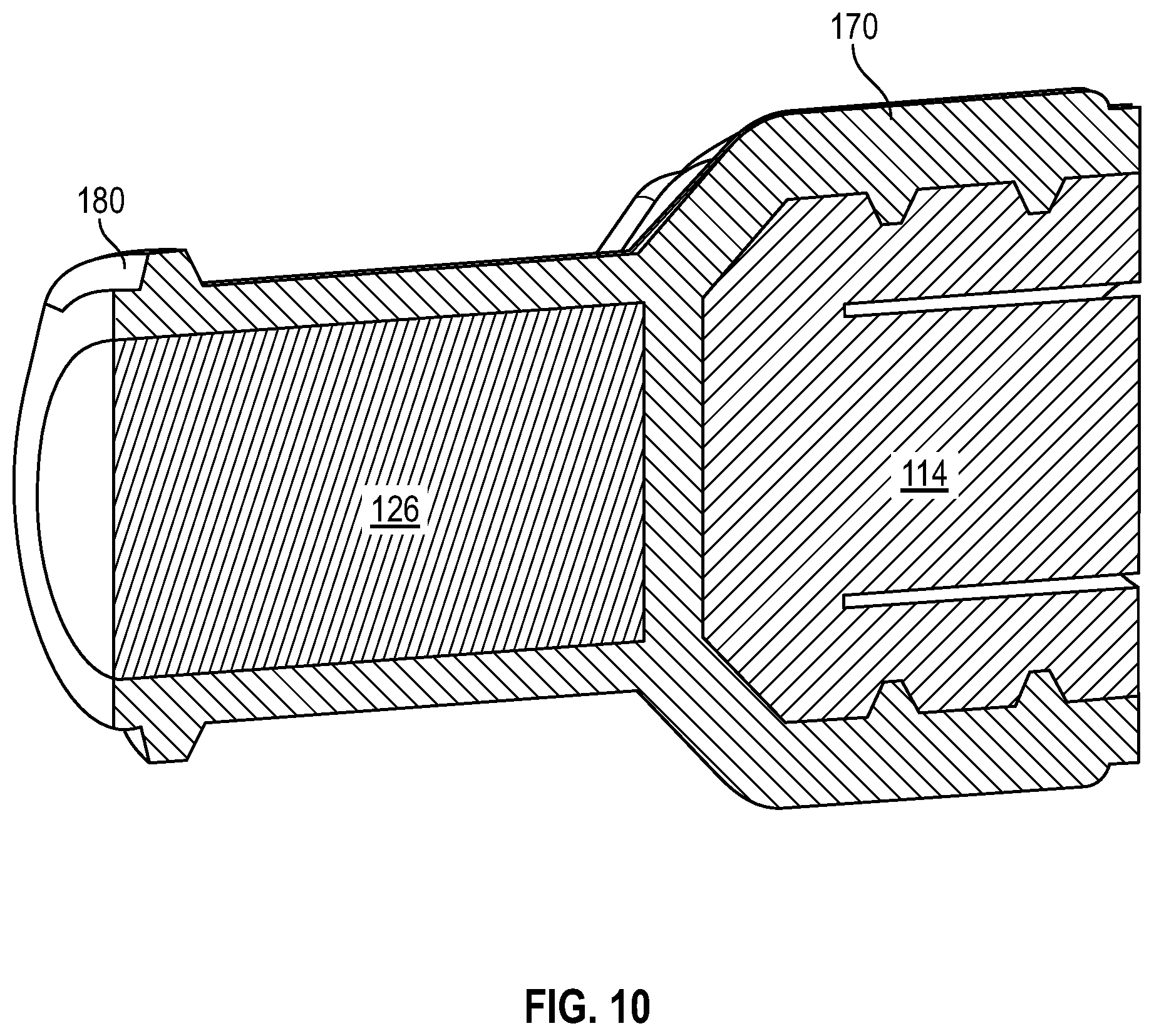 Patent US12551682 Figure 10 – Universal single-use cap for male and female connectors