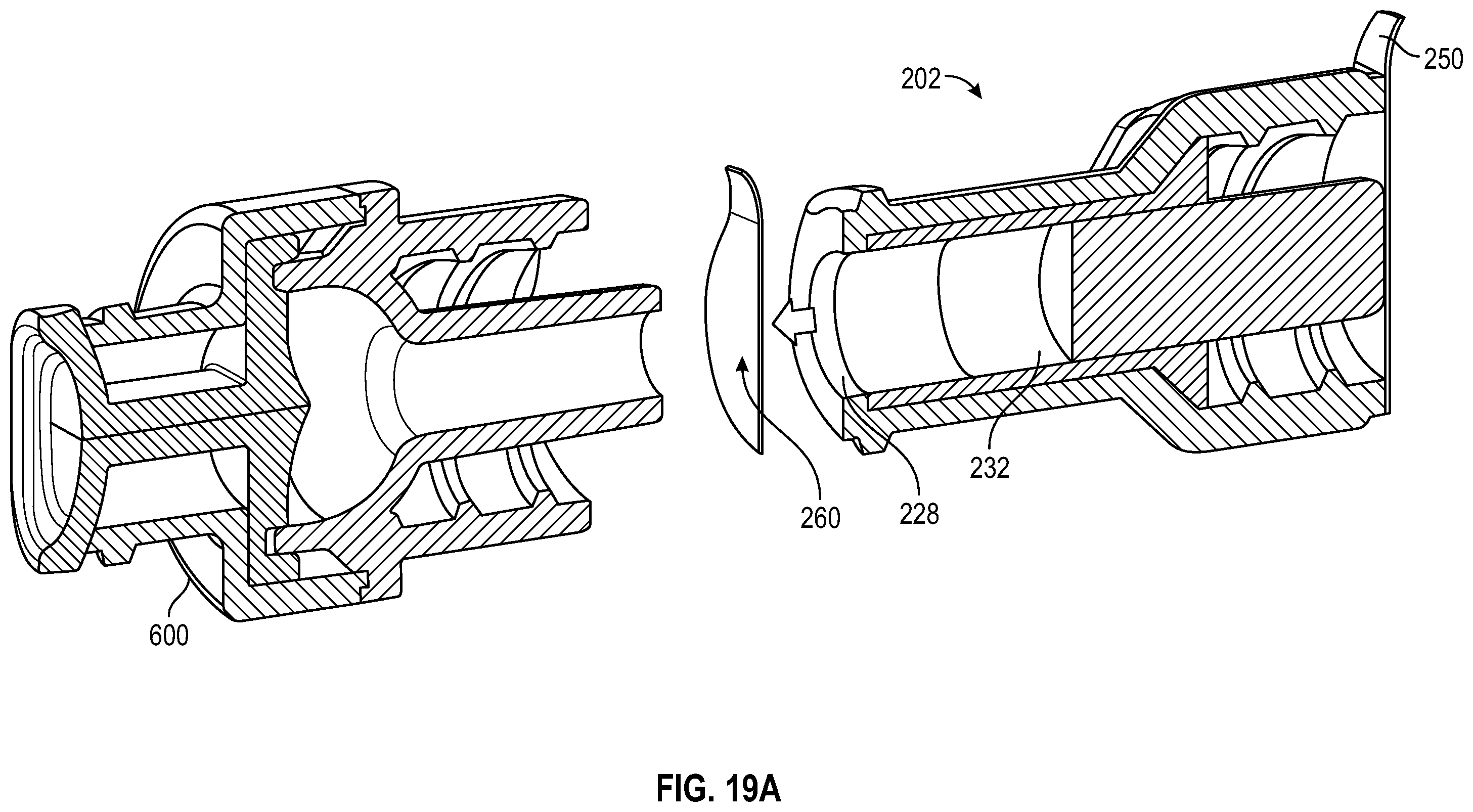 Patent US12551682 Figure 19 – Universal single-use cap for male and female connectors