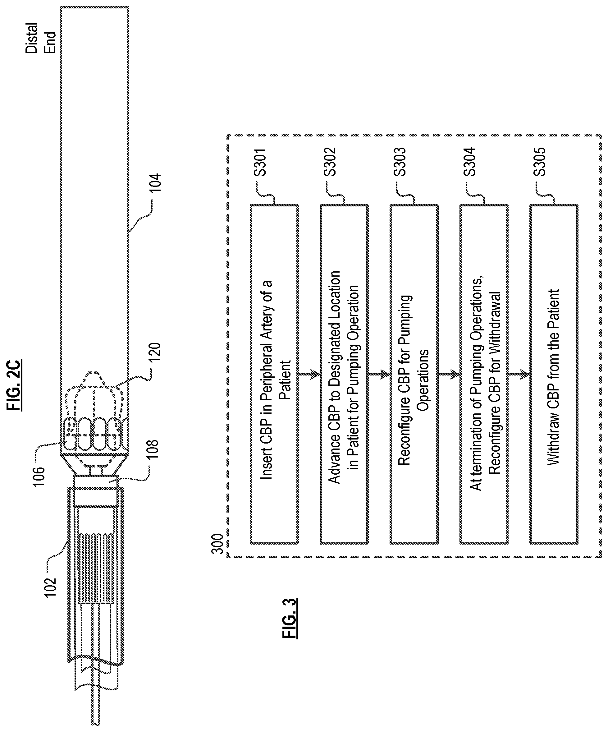Patent US12551685 Figure 3 – Partially-deformable impeller and catheter blood pump incorporating same