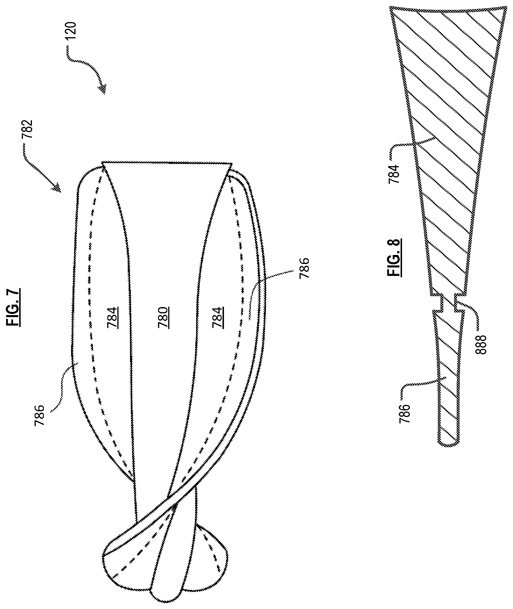 Patent US12551685 Figure 8 – Partially-deformable impeller and catheter blood pump incorporating same