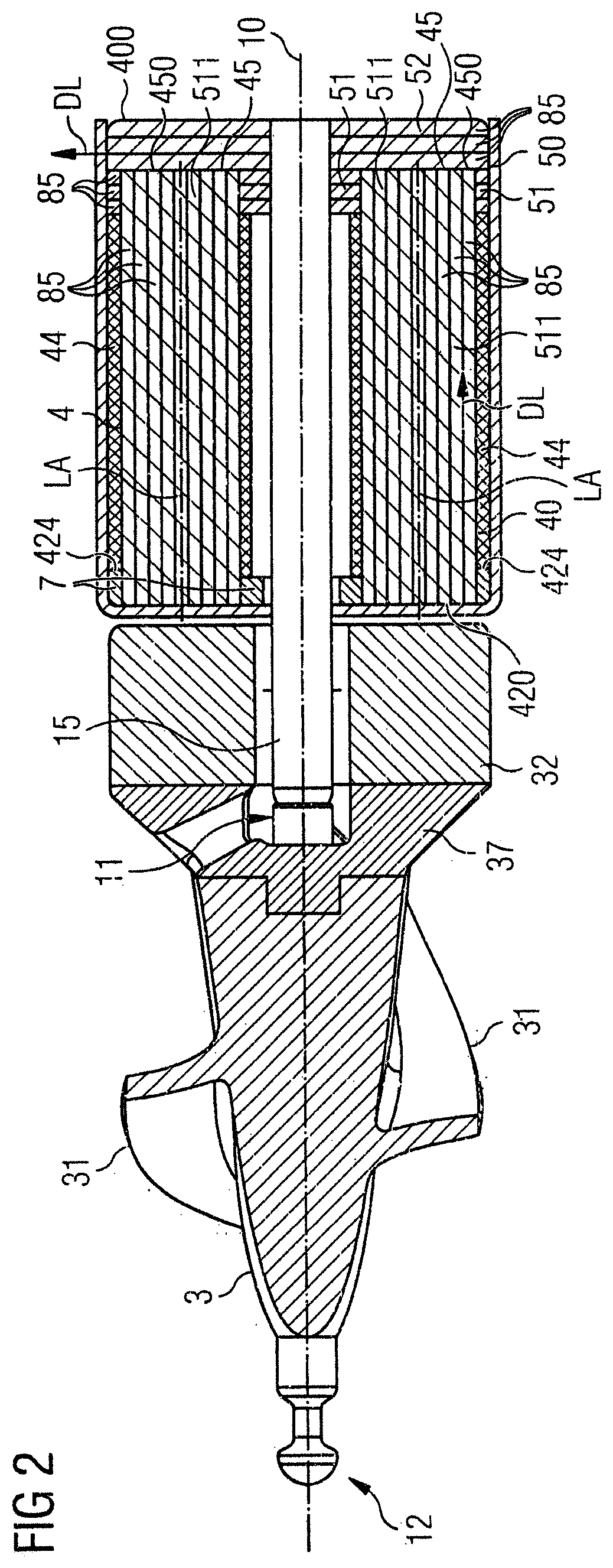 Patent US12551687 Figure 2 – Blood pump