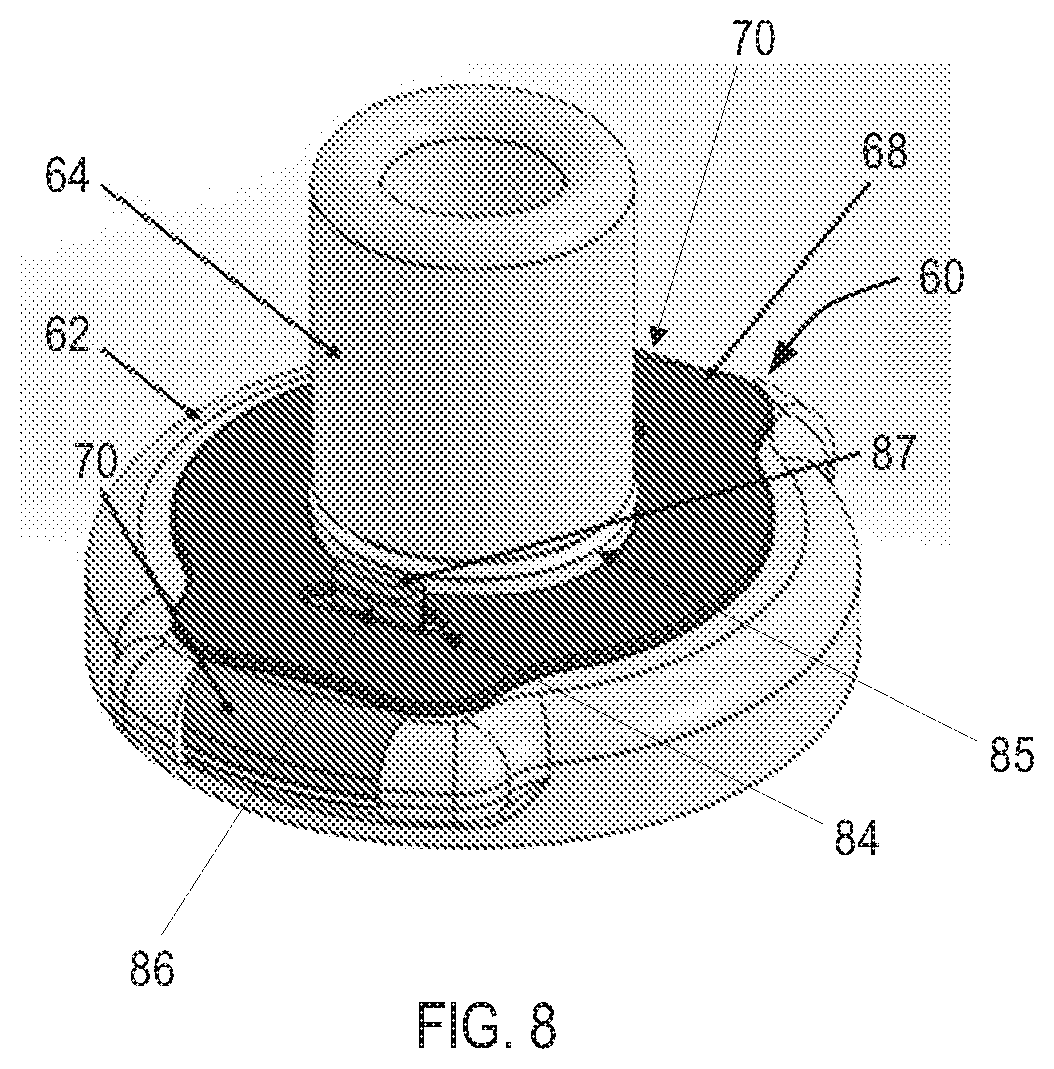 Patent US12551689 Figure 8 – Apparatus and methods for coupling a blood pump to the heart