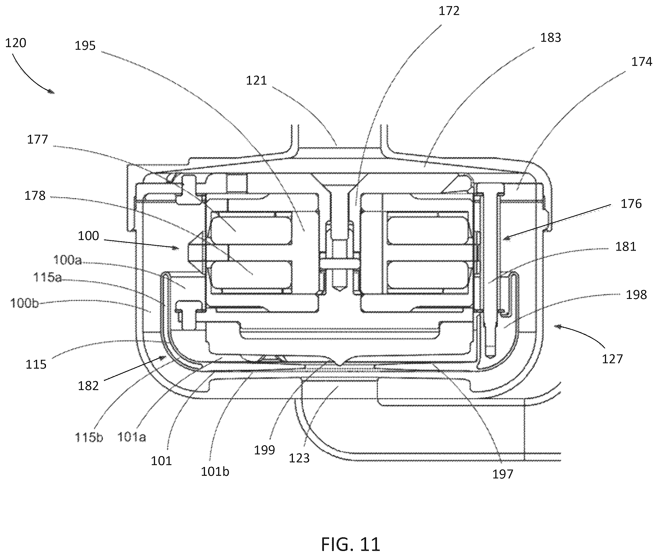 Patent US12551689 Figure 11 – Apparatus and methods for coupling a blood pump to the heart