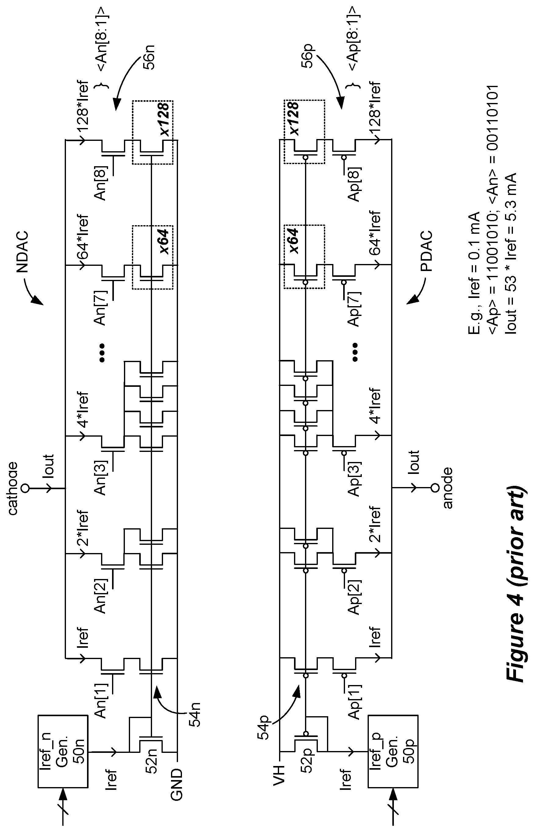 Patent US12551690 Figure 4 – Digital-to-analog converter circuitry for a stimulator device having non-linear amplitude adjustment