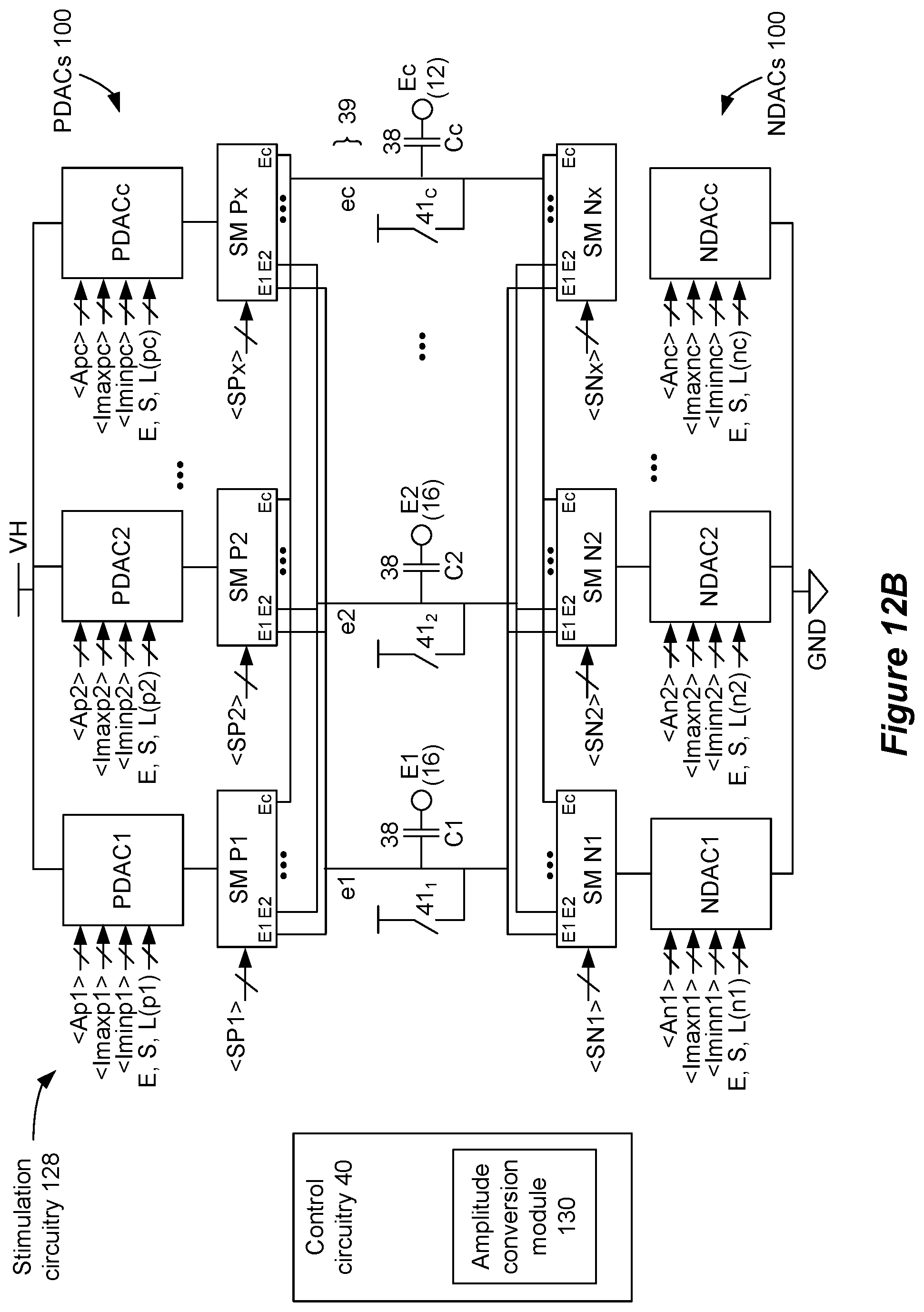 Patent US12551690 Figure 15 – Digital-to-analog converter circuitry for a stimulator device having non-linear amplitude adjustment