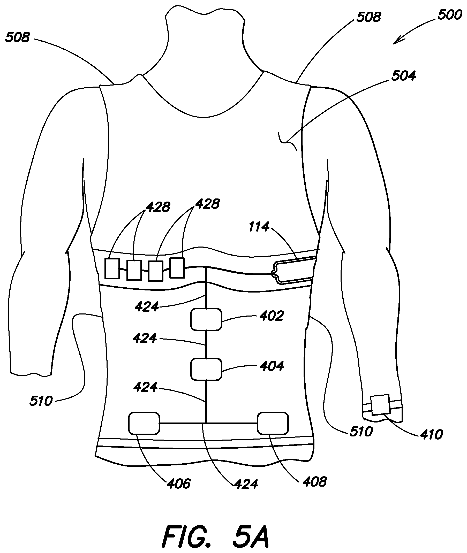 Patent US12551692 Figure 7 – Garments for wearable medical devices