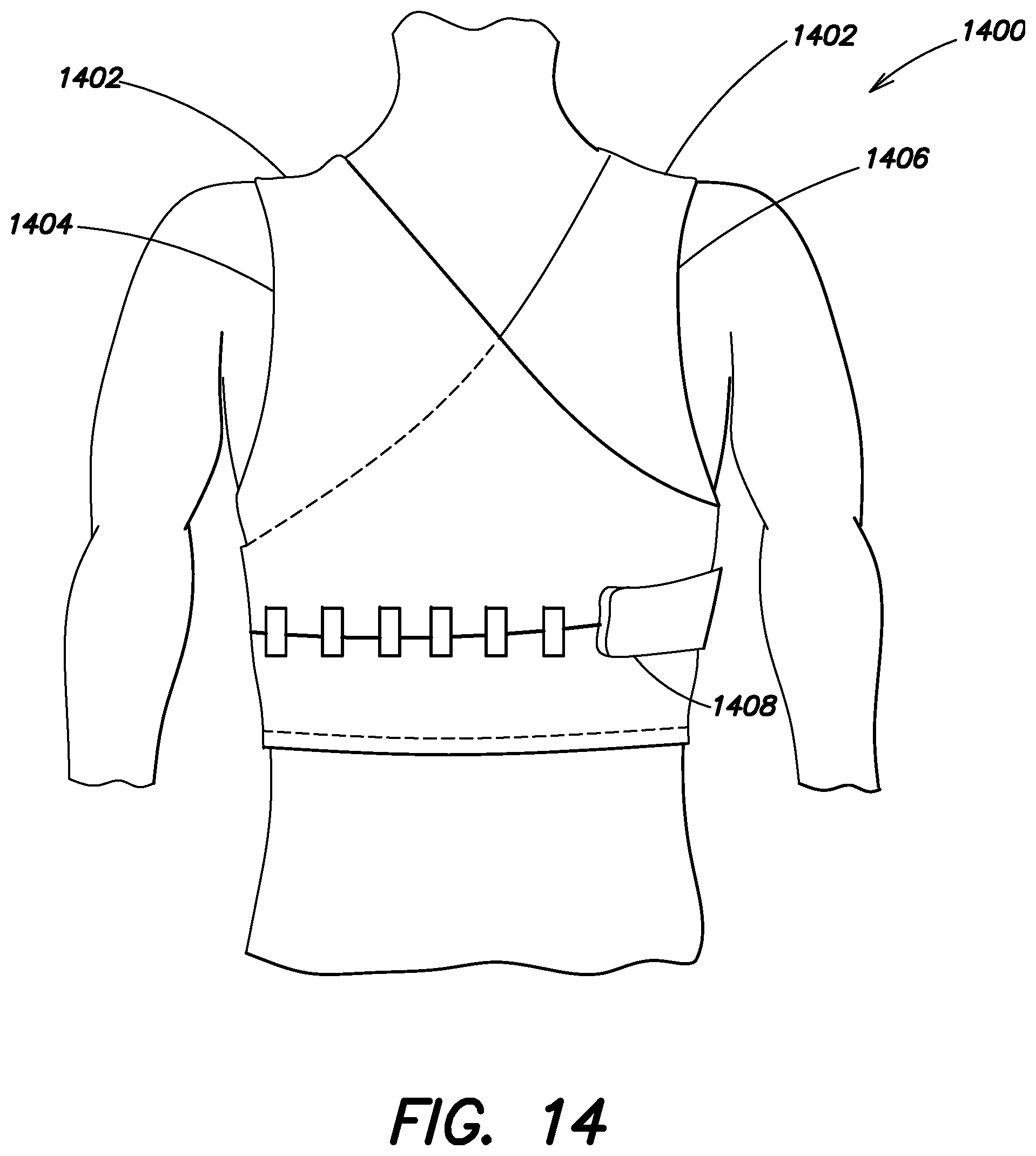 Patent US12551692 Figure 19 – Garments for wearable medical devices