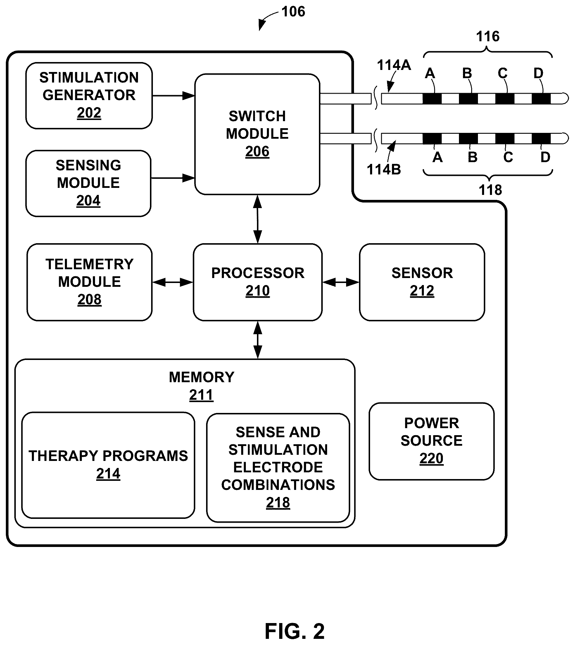 Patent US12551694 Figure 2 – Adaptive deep brain stimulation using homeostatic window
