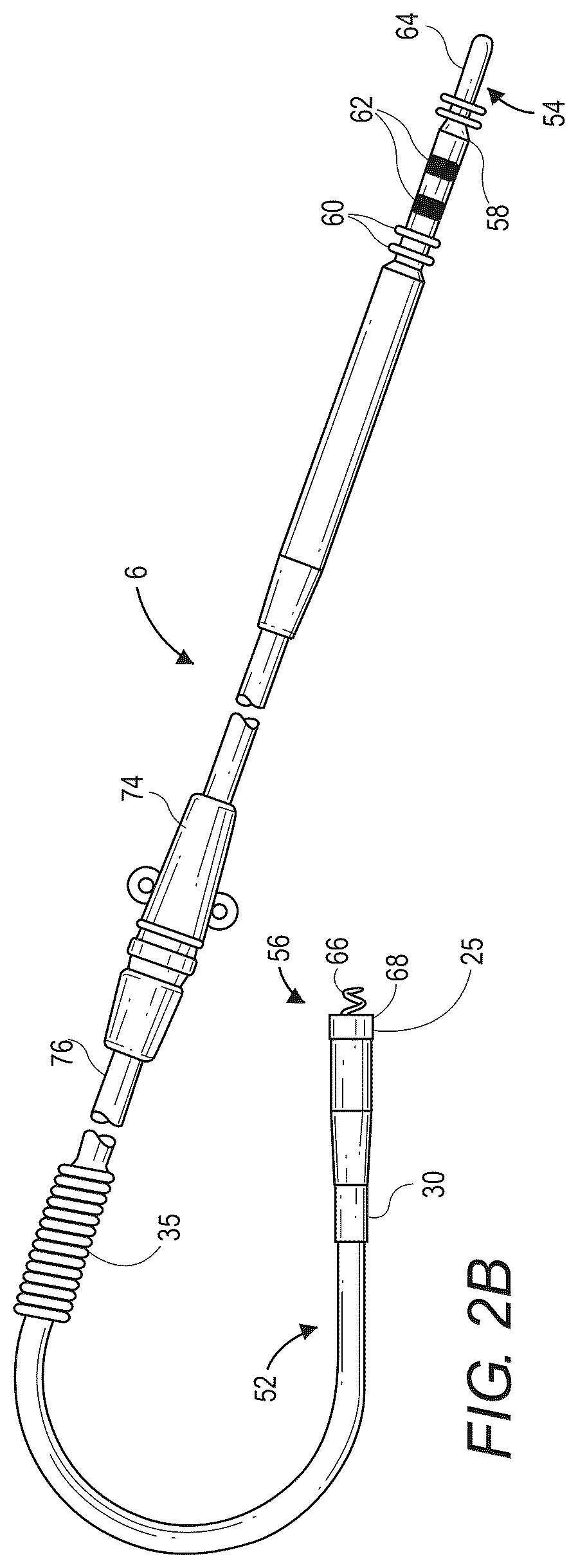 Patent US12551695 Figure 3 – Tube-cut helical fixation anchor for electrotherapy device