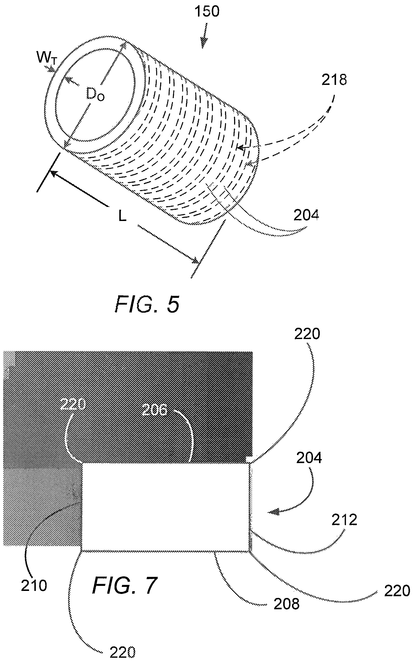 Patent US12551695 Figure 7 – Tube-cut helical fixation anchor for electrotherapy device