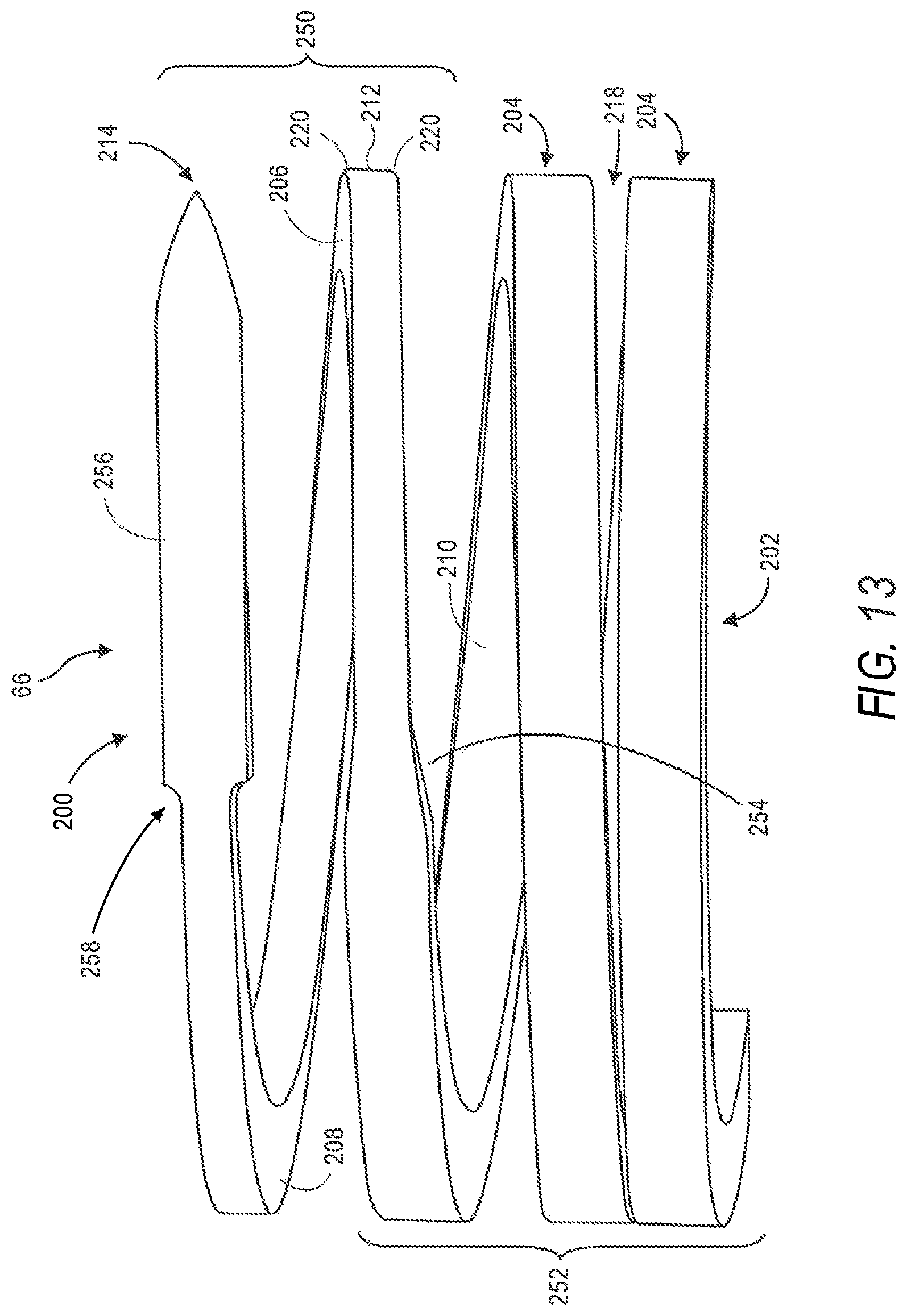 Patent US12551695 Figure 12 – Tube-cut helical fixation anchor for electrotherapy device