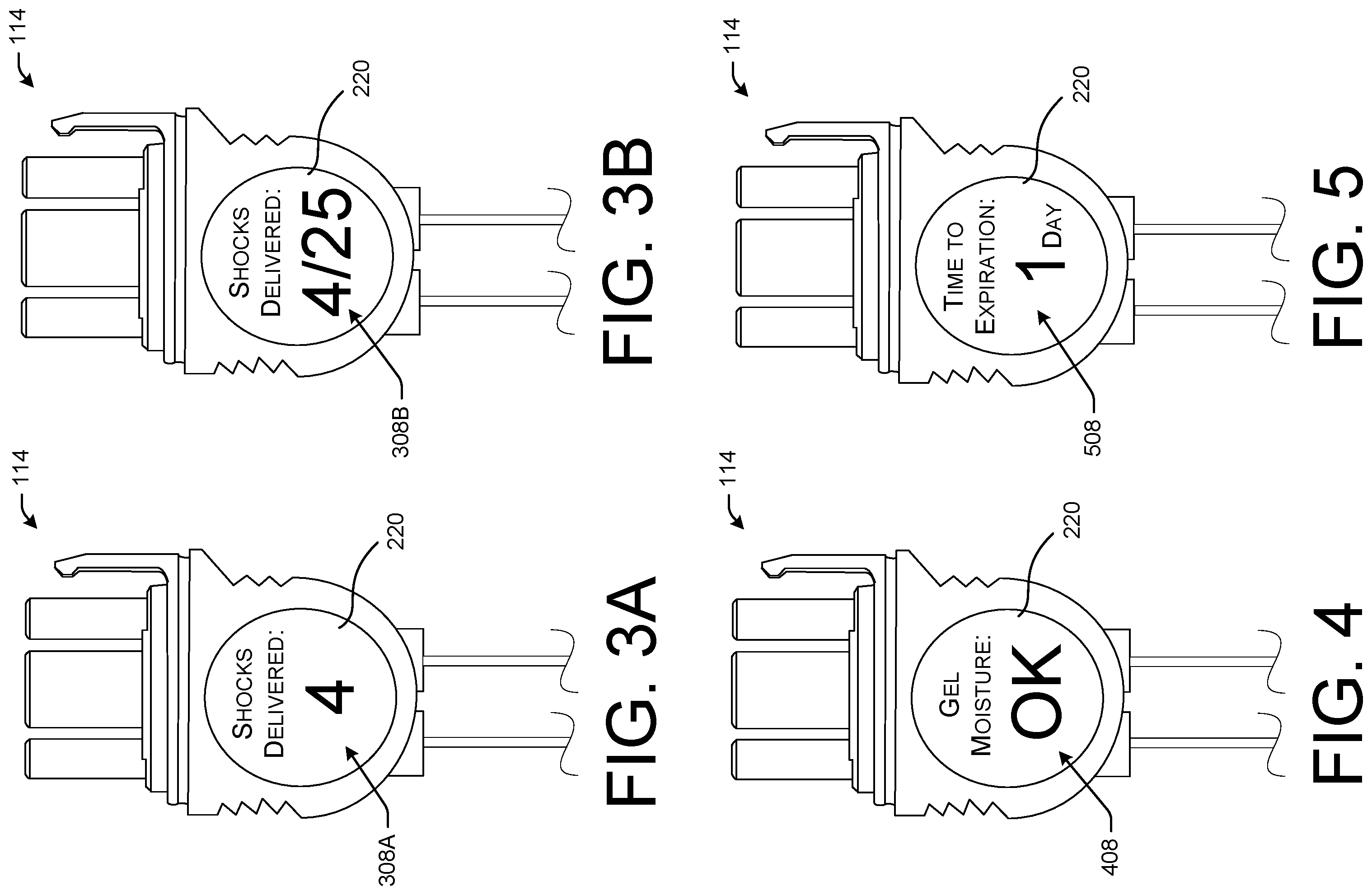 Patent US12551696 Figure 3 – Electrodes with usability indicator
