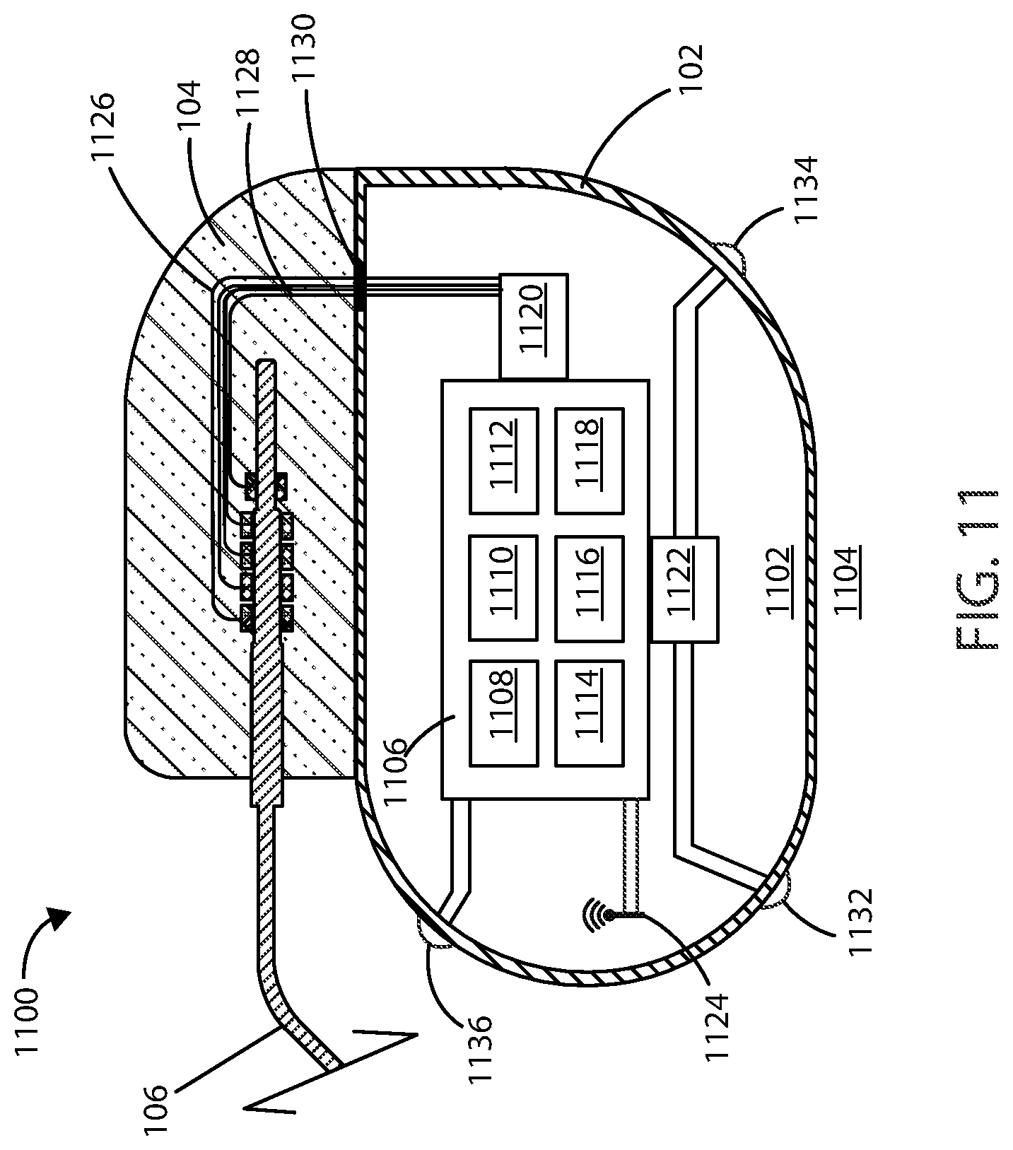 Patent US12551698 Figure 9 – Electrical stimulation with thermal treatment or thermal monitoring