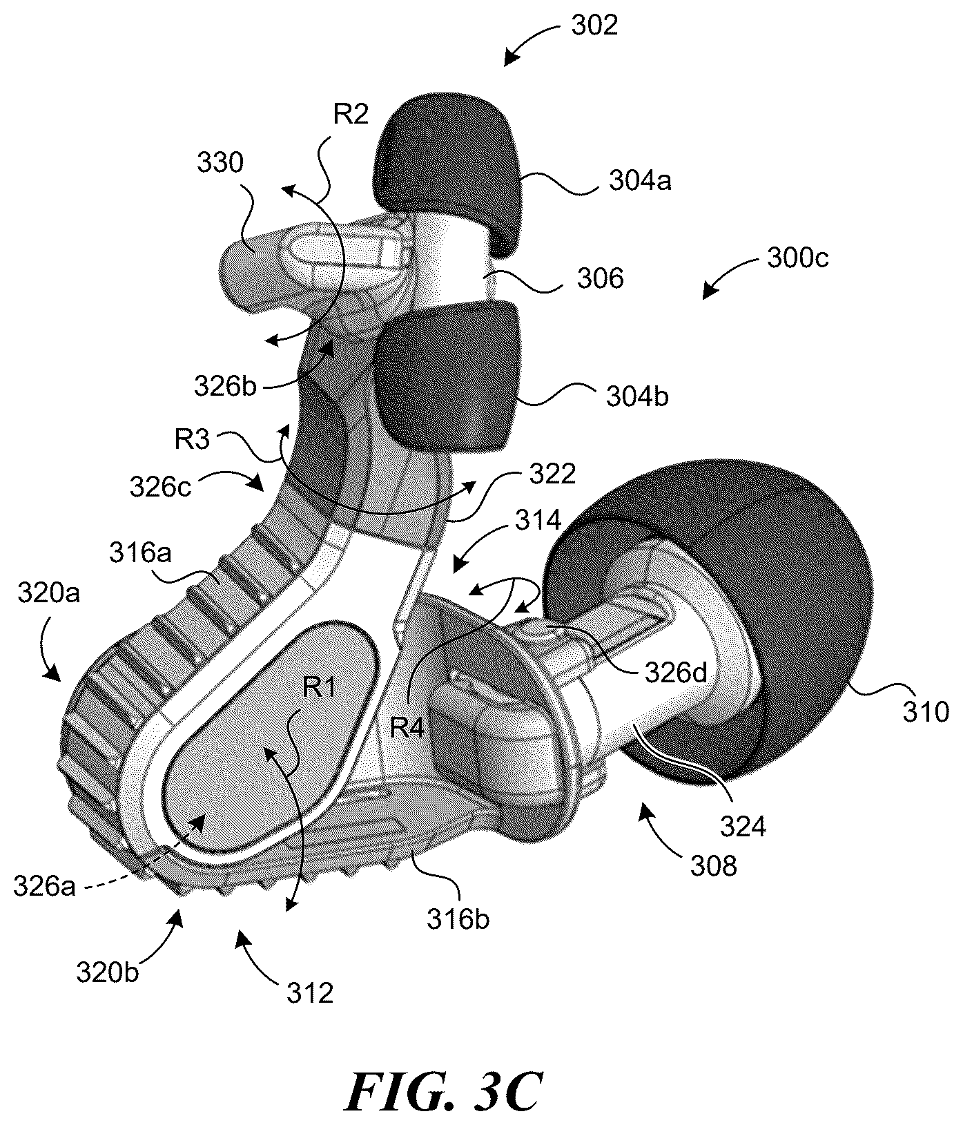 Patent US12551700 Figure 4 – Adjustable auricular nerve stimulation devices, and associated systems and methods