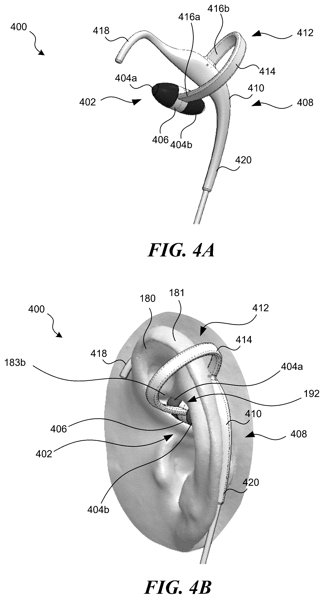 Patent US12551700 Figure 5 – Adjustable auricular nerve stimulation devices, and associated systems and methods