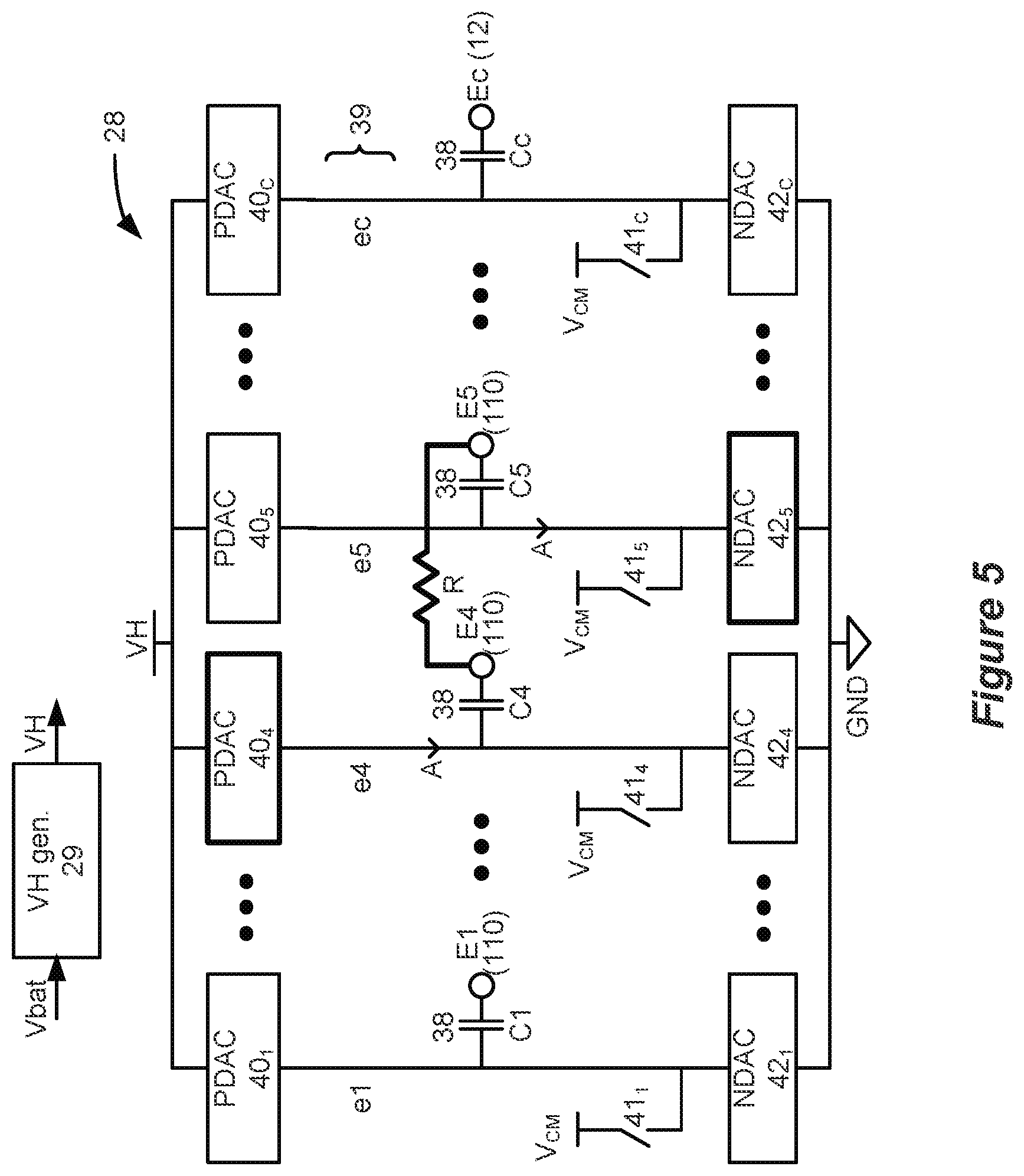 Patent US12551702 Figure 4 – Selective stimulation of peripheral nerves