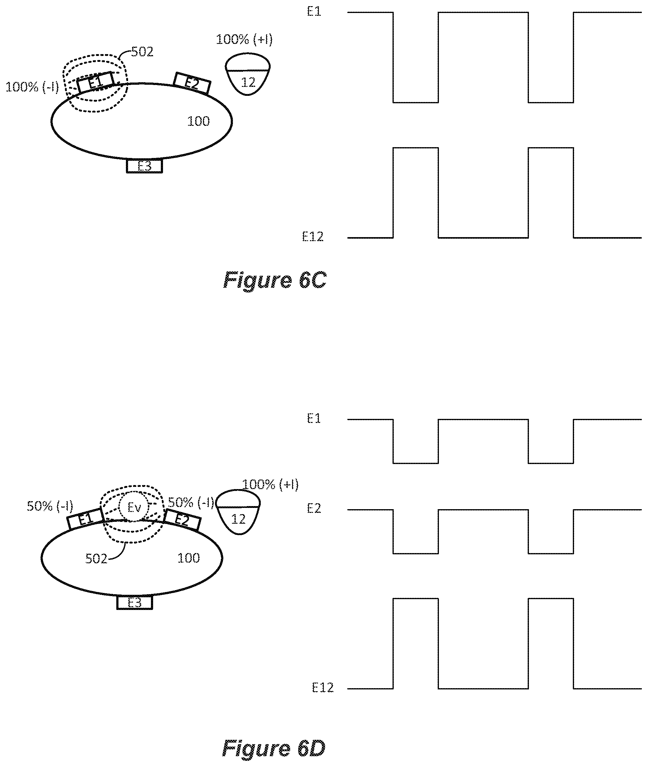 Patent US12551702 Figure 6 – Selective stimulation of peripheral nerves
