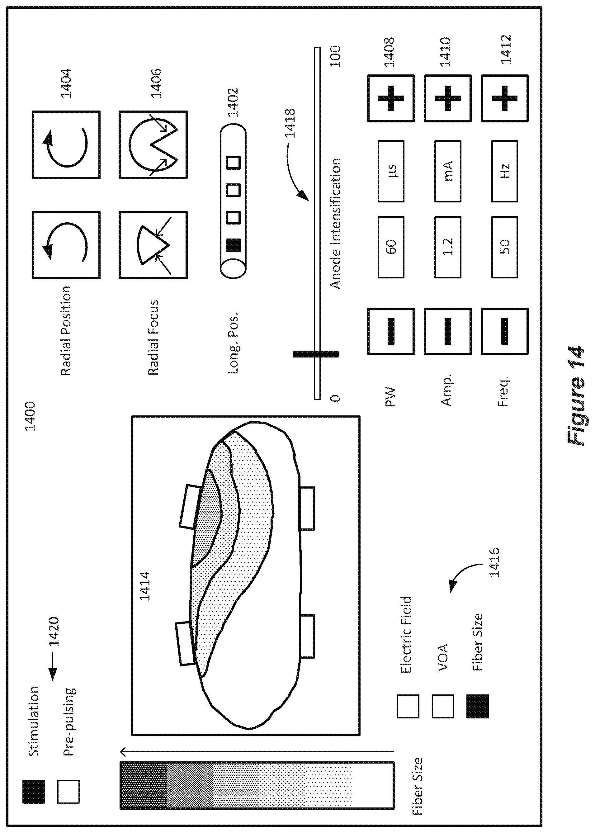 Patent US12551702 Figure 12 – Selective stimulation of peripheral nerves