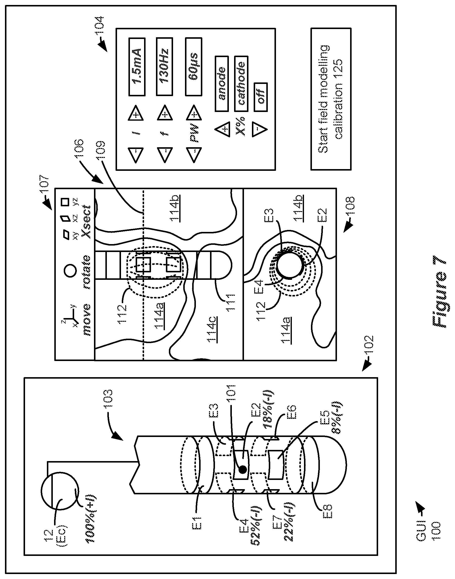 Patent US12551703 Figure 5 – Adaptive deep brain stimulation based on neural signals with dynamics