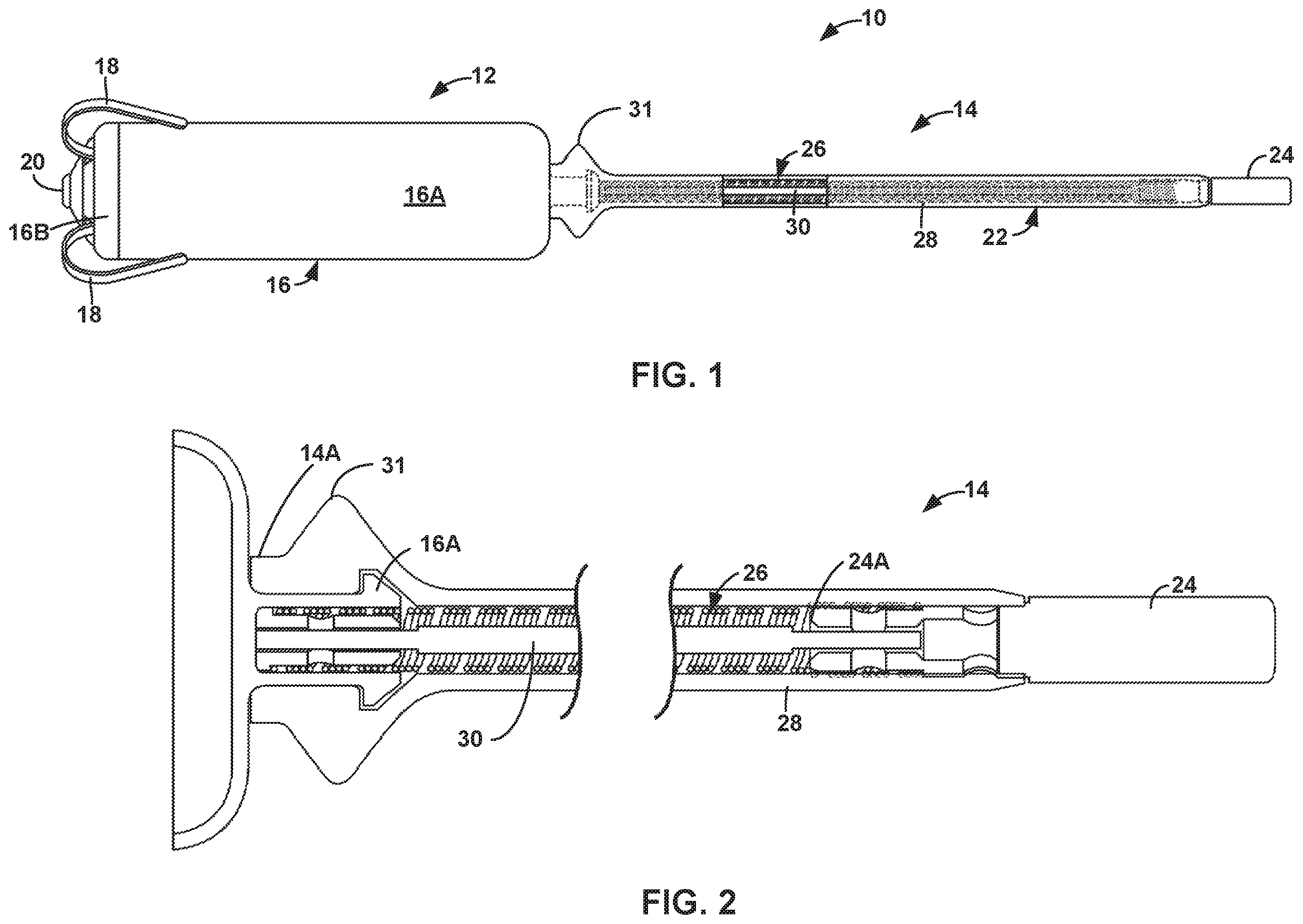 Patent US12551709 — Leadless pacing system including sensing extension — Figure 1