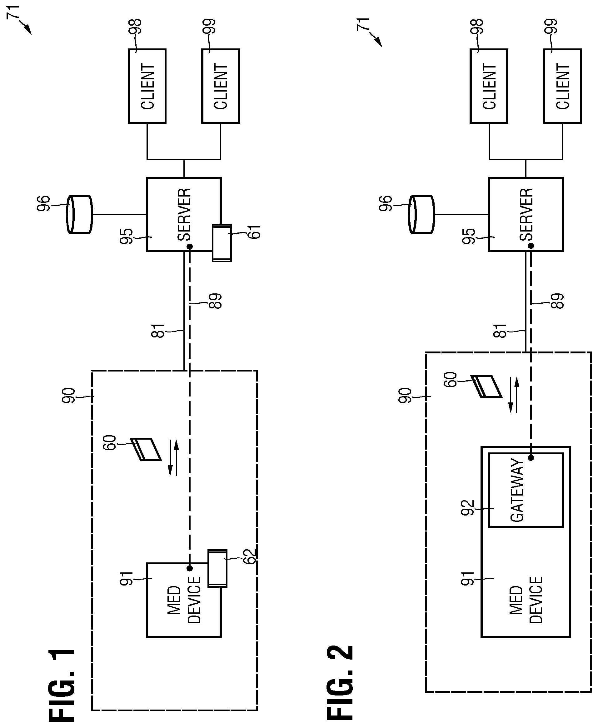Patent US12551723 Figure 1 – Remote control of radiation therapy medical device