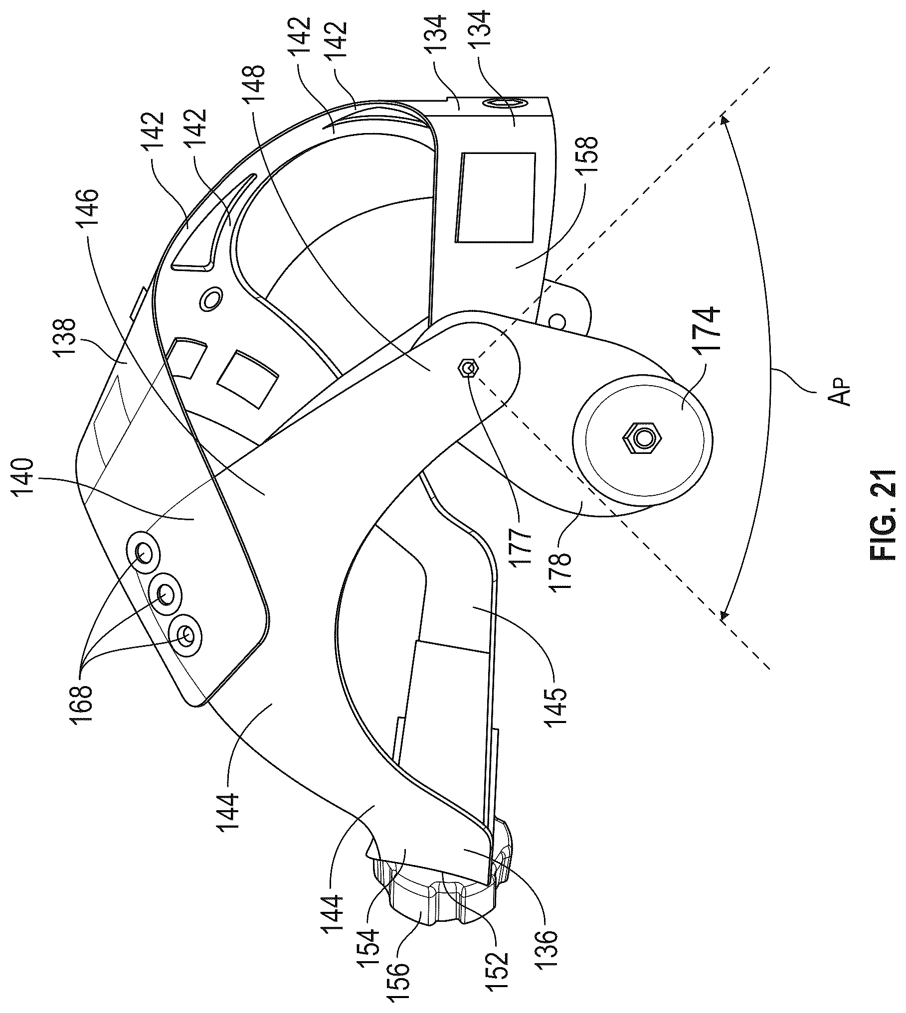 Patent US12551736 Figure 8 – Personal protection system and method