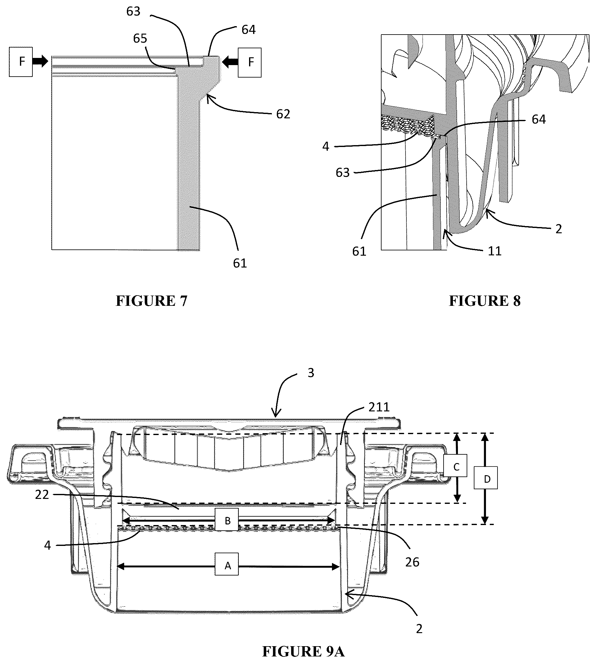 Patent US12551738 Figure 6 – Retractable spout closure system with flame mitigation