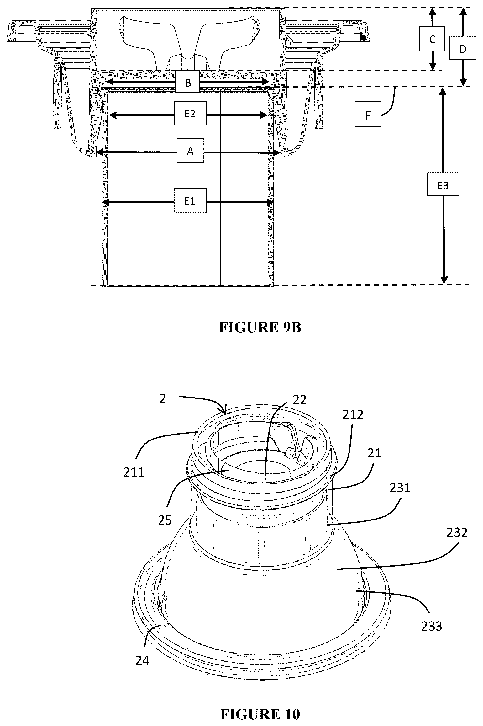 Patent US12551738 Figure 7 – Retractable spout closure system with flame mitigation