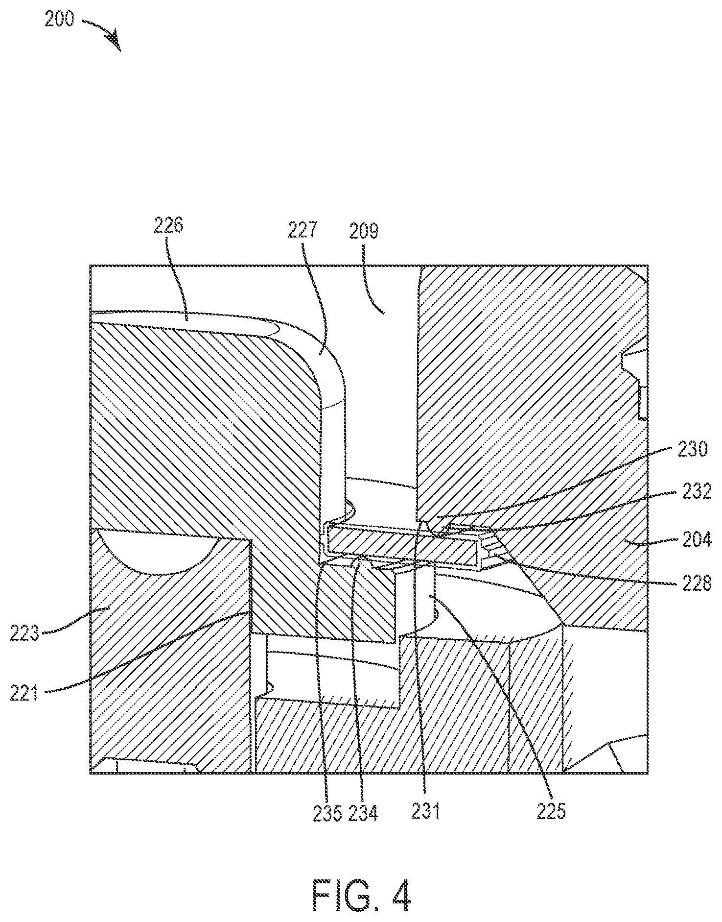 Patent US12551741 Figure 4 – Ridge seal for fire sprinkler