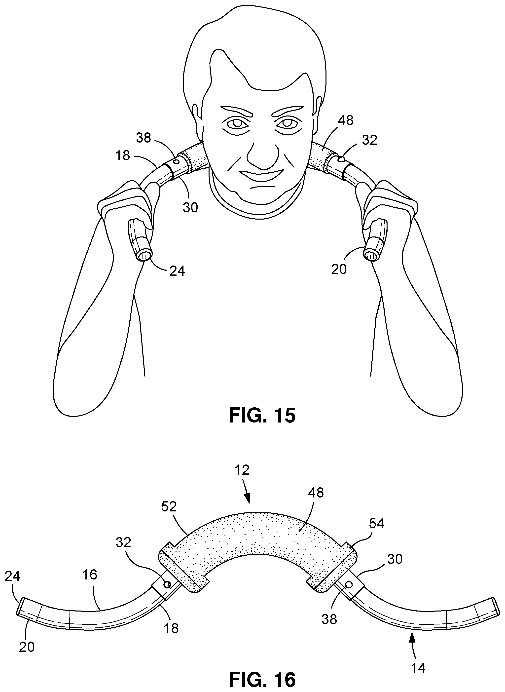 Patent US12551743 Figure 6 – Exercise device and methods for use