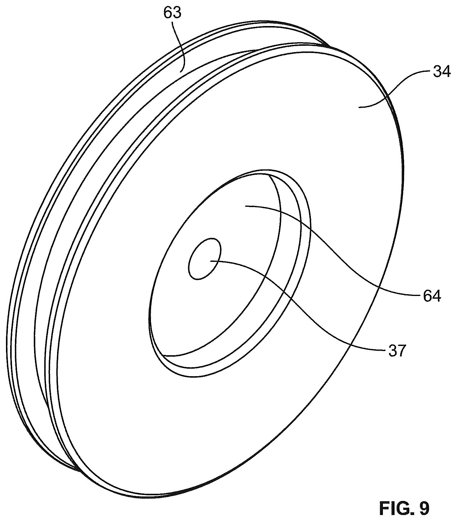 Patent US12551745 Figure 9 – Barbell