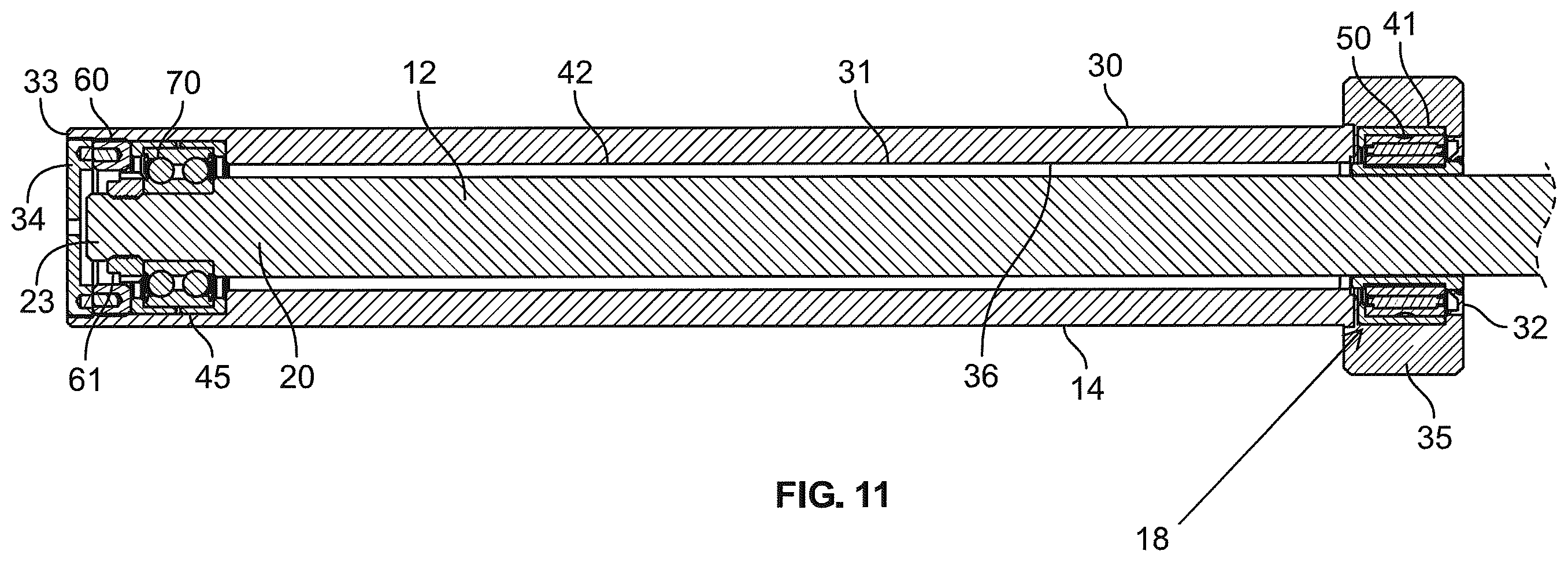 Patent US12551745 Figure 11 – Barbell