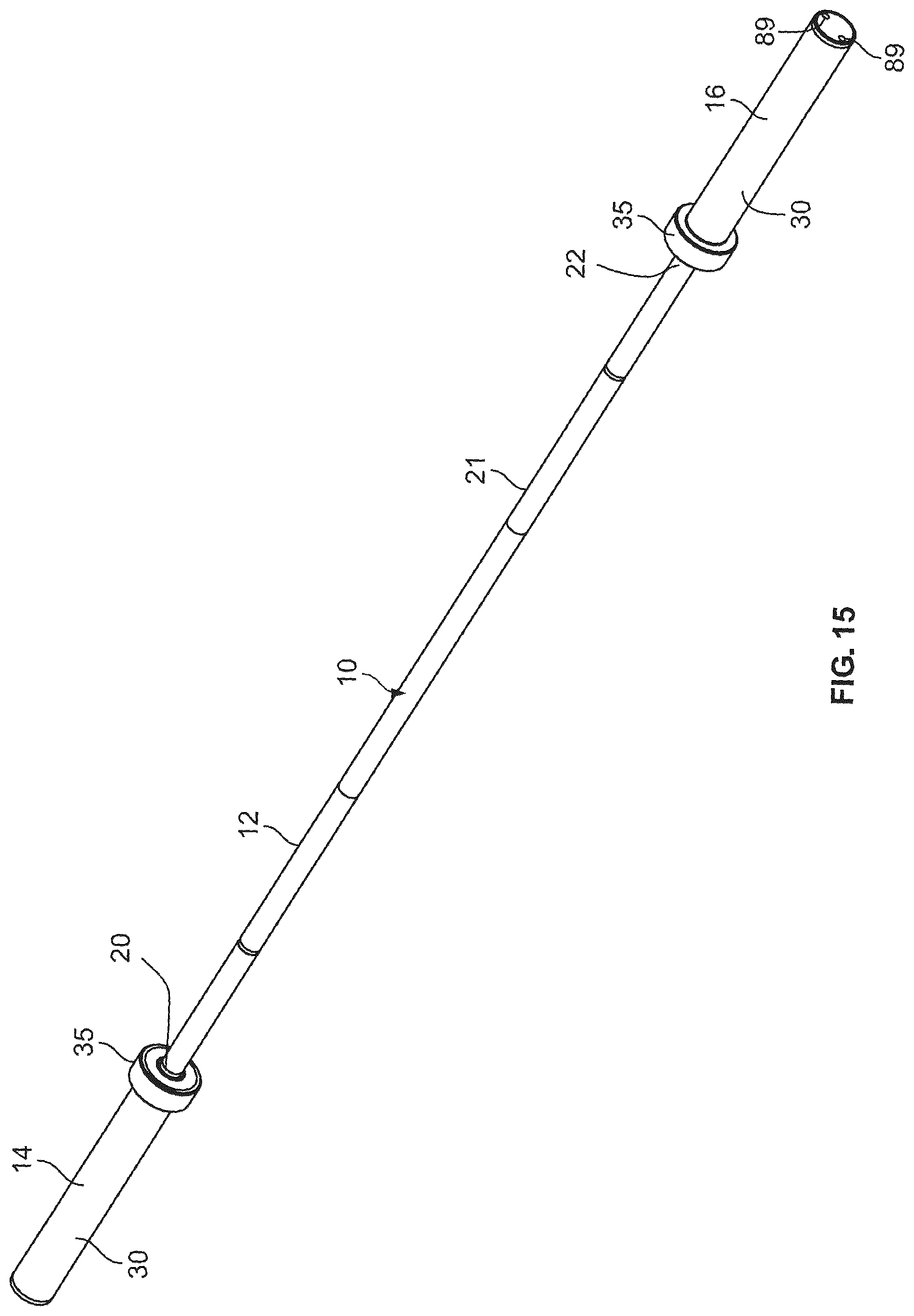 Patent US12551745 Figure 15 – Barbell