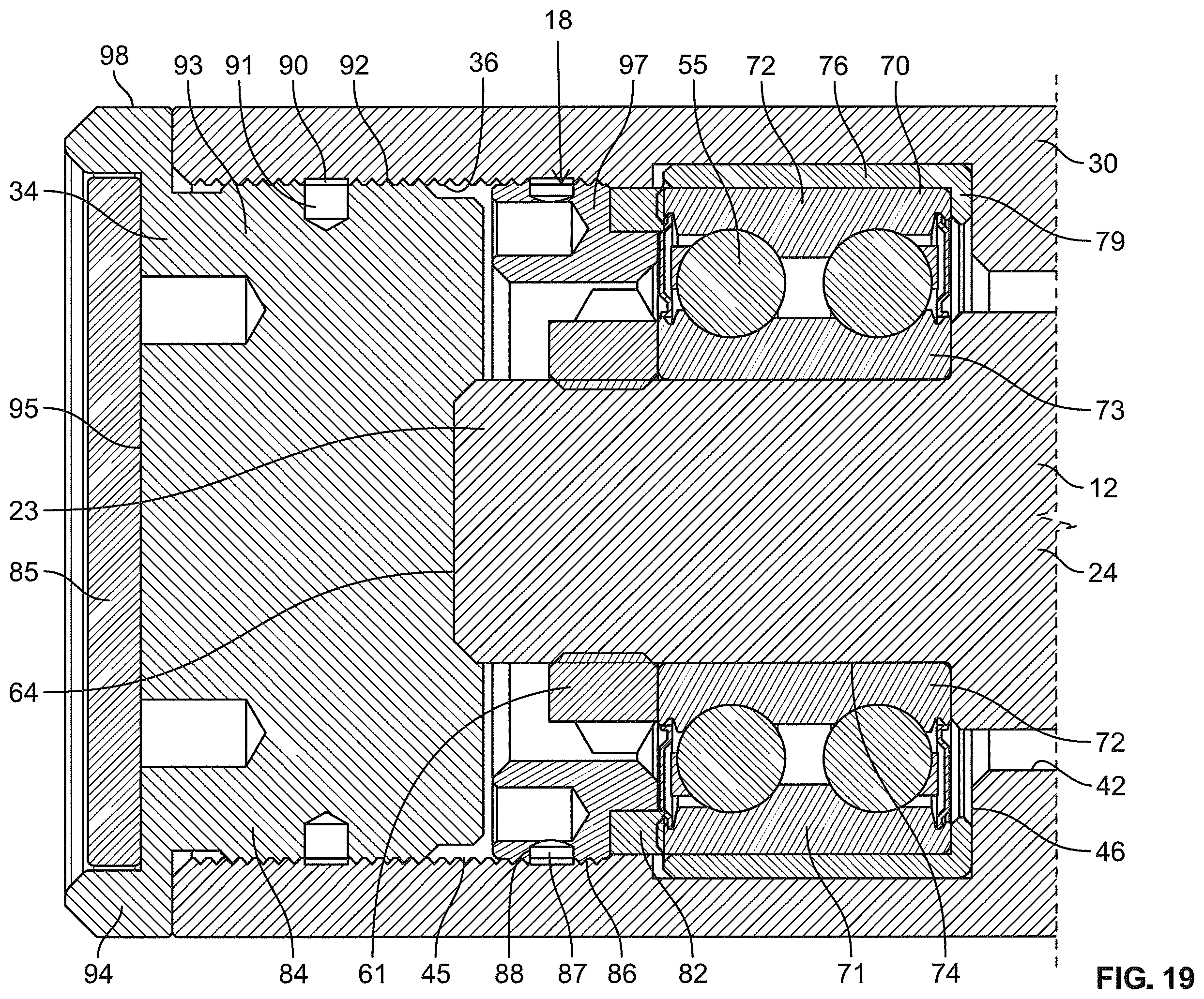 Patent US12551745 Figure 19 – Barbell