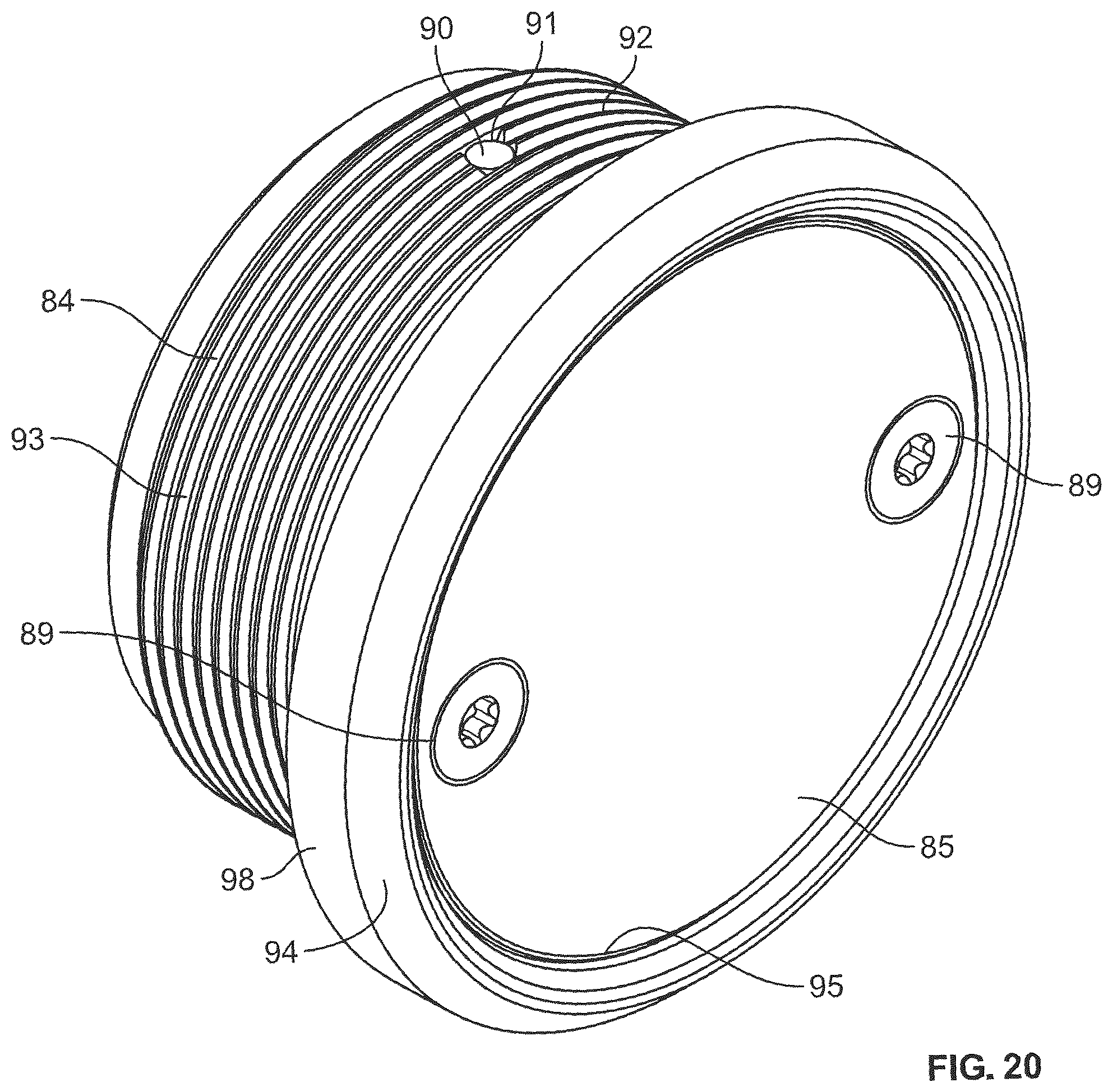 Patent US12551745 Figure 20 – Barbell