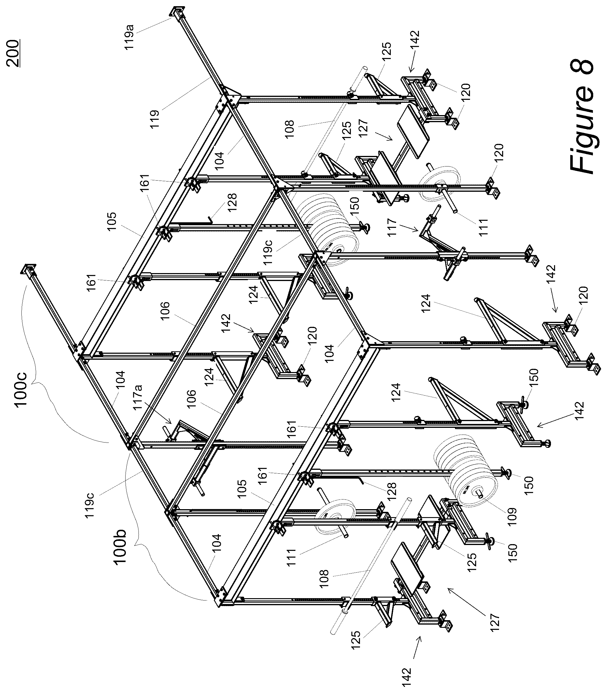 Patent US12551749 Figure 6 – Physical workout system and method