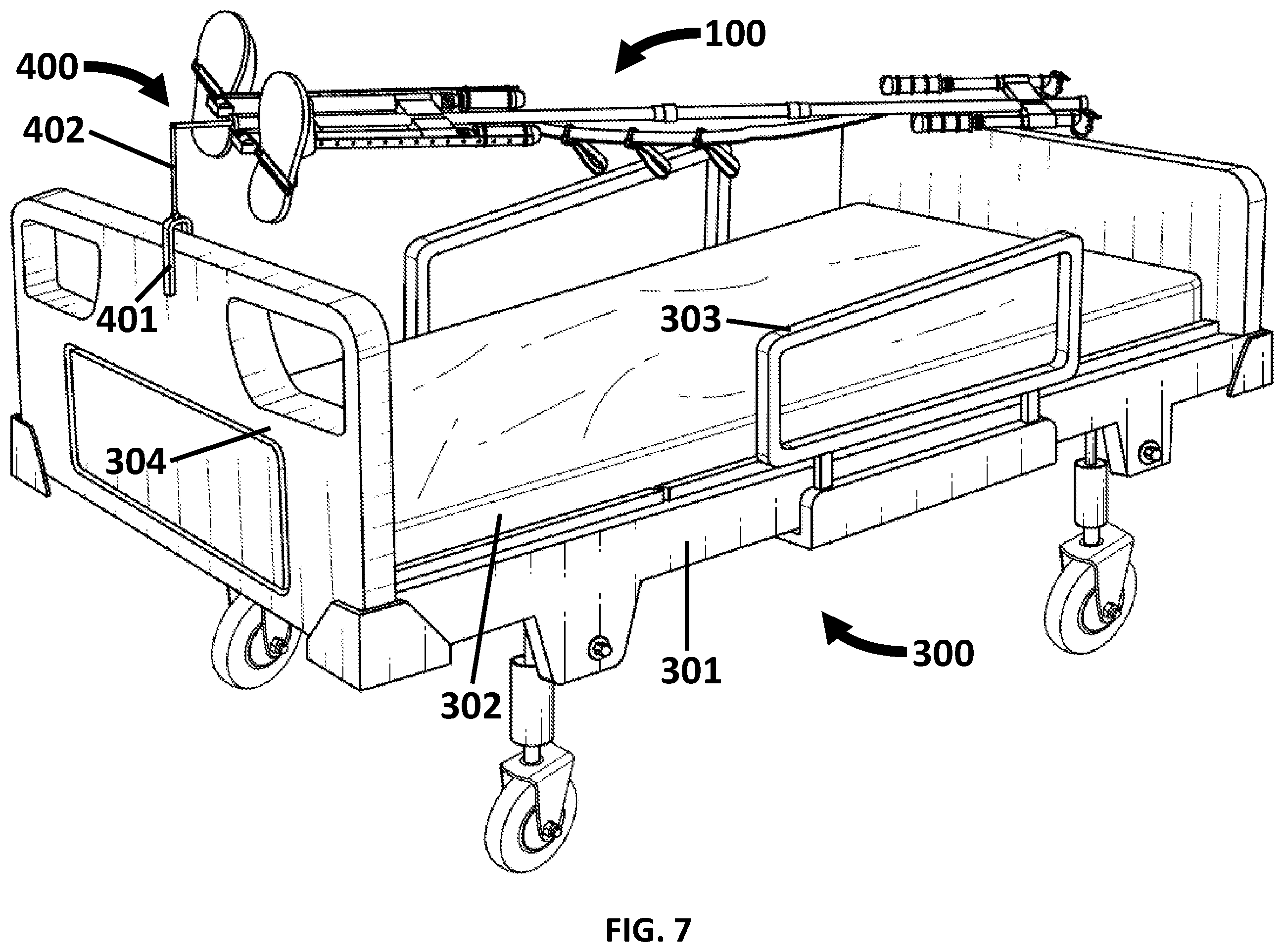 Patent US12551751 Figure 7 – Portable rehabilitation device and methods of use