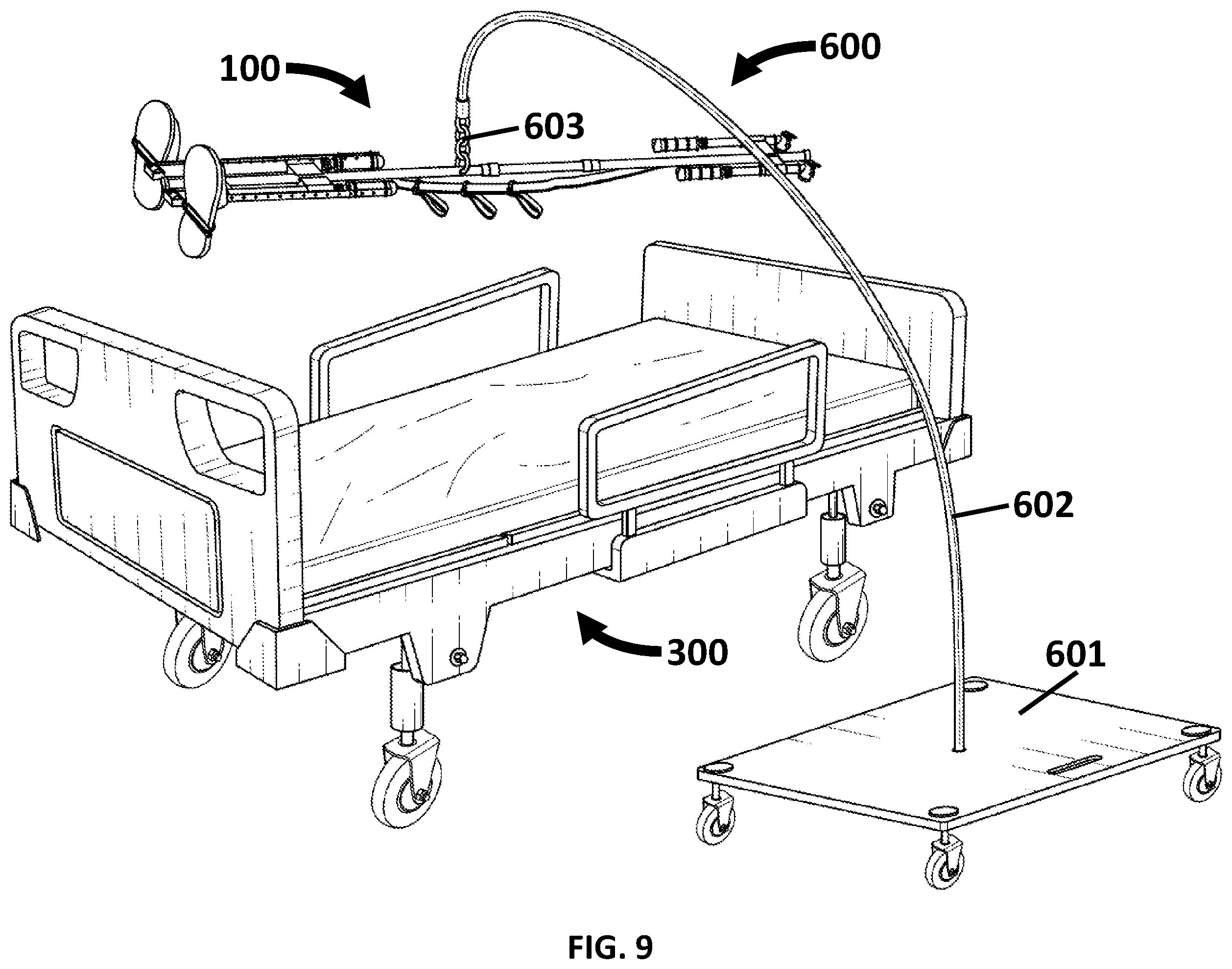 Patent US12551751 Figure 9 – Portable rehabilitation device and methods of use