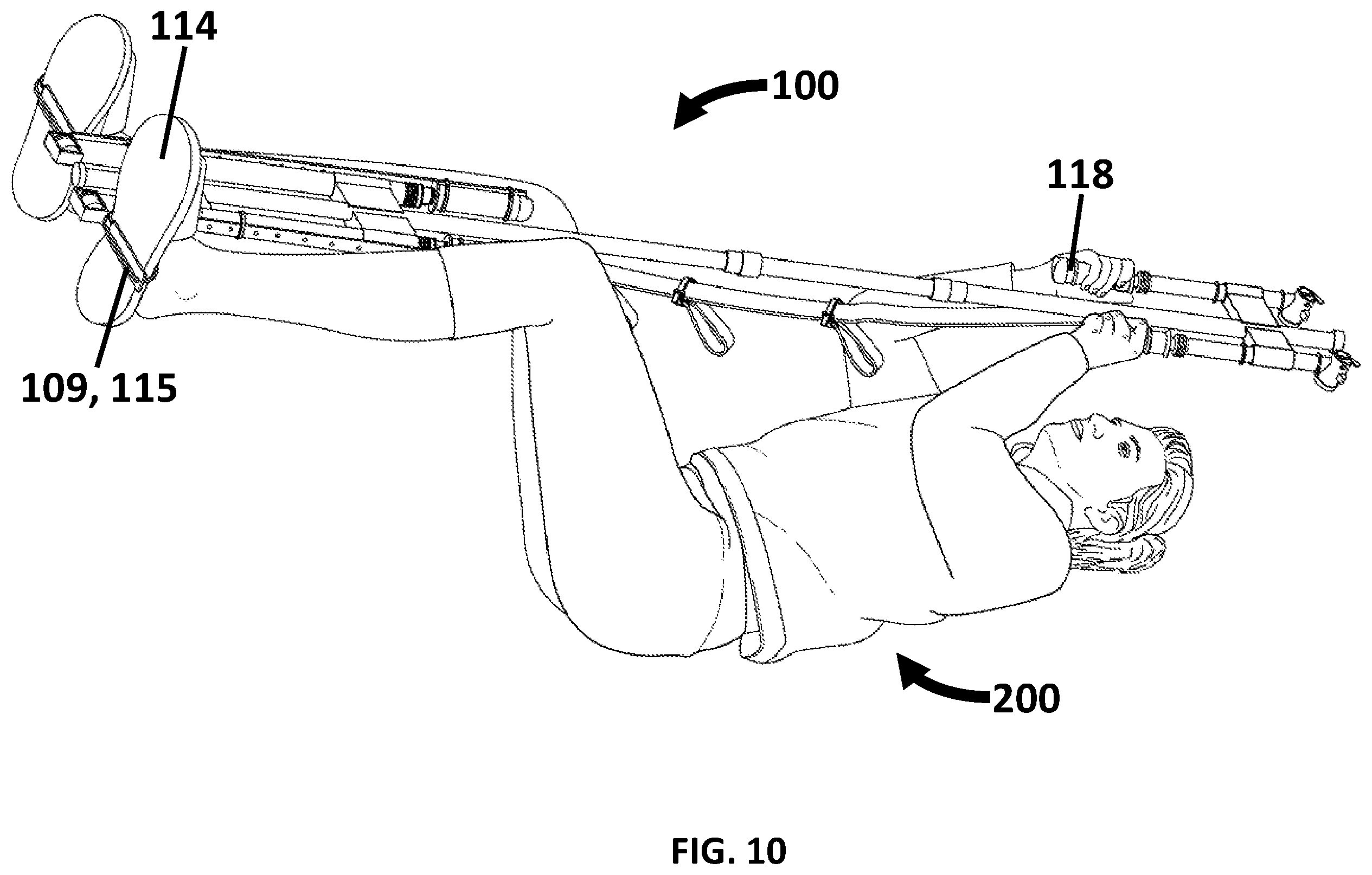 Patent US12551751 Figure 10 – Portable rehabilitation device and methods of use