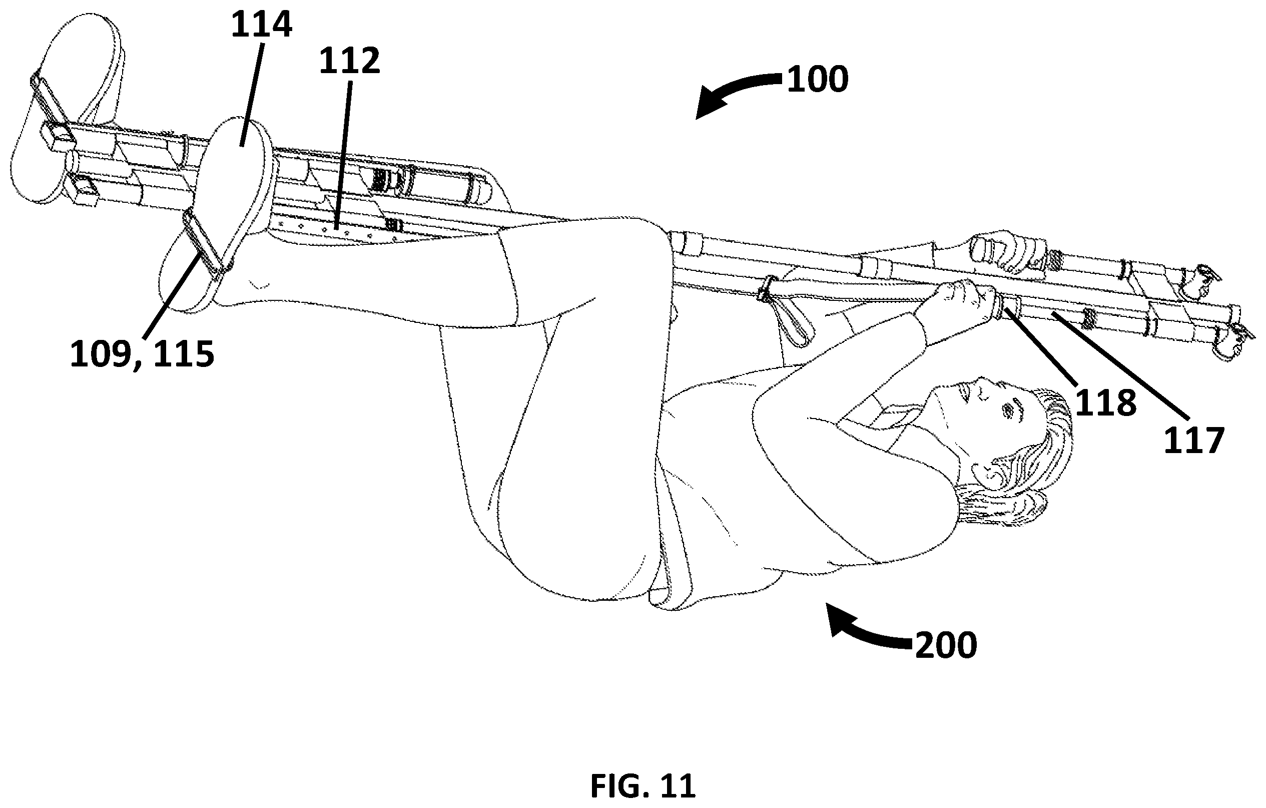 Patent US12551751 Figure 11 – Portable rehabilitation device and methods of use