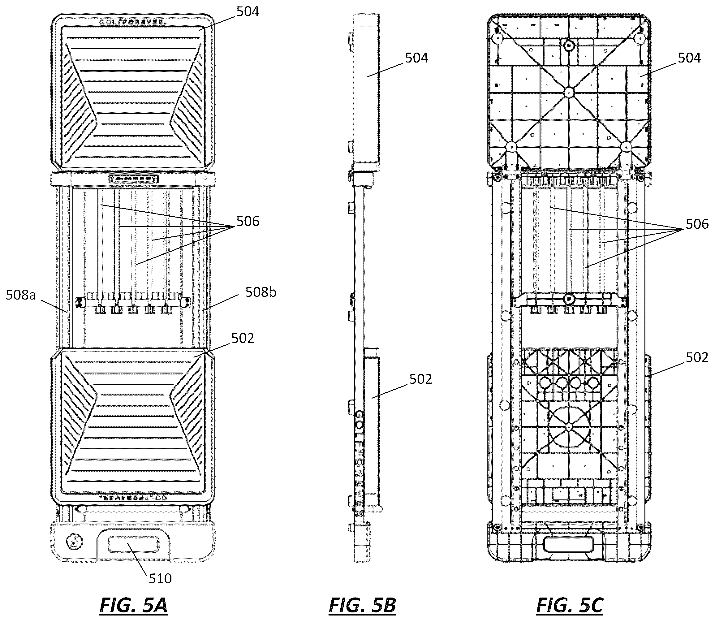 Patent US12551752 Figure 5 – Hip loading exercise board