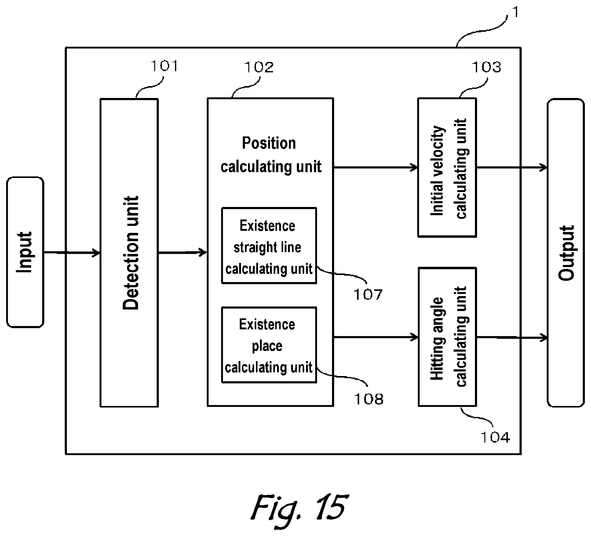 Patent US12551755 Figure 8 – Calculation device, calculation system, calculation method, and calculation program